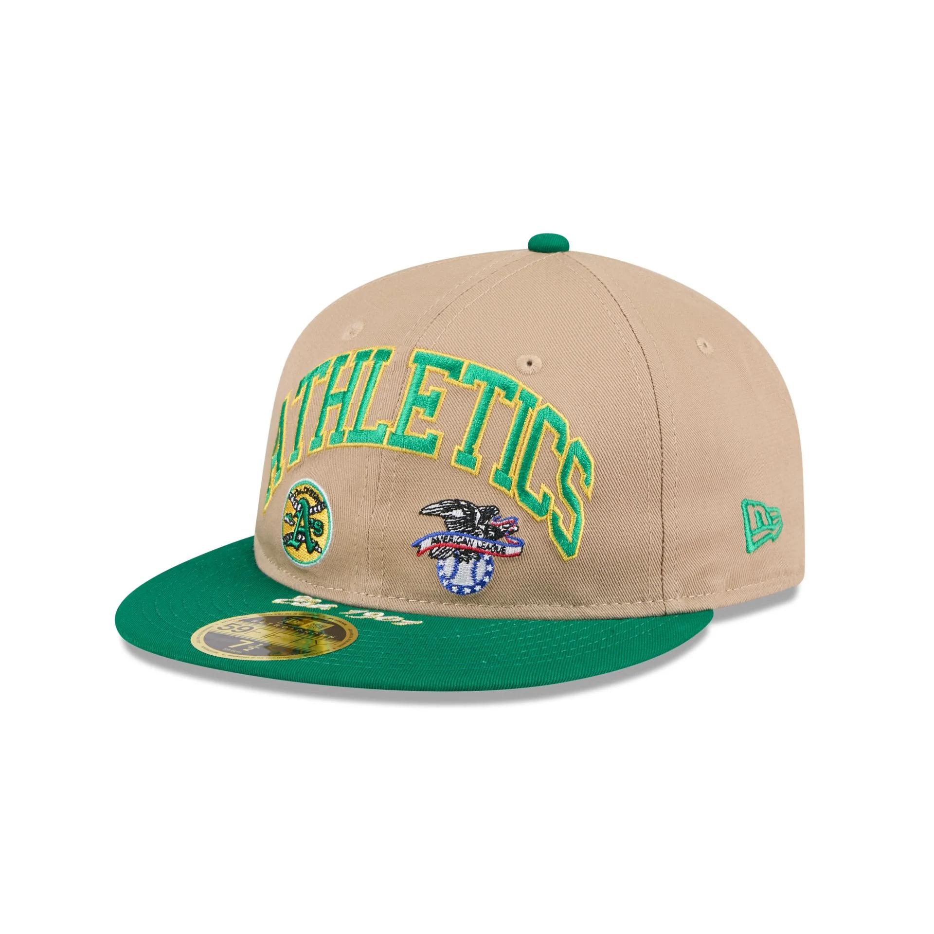 Athletics Camel Retro Crown 59FIFTY Fitted Hat