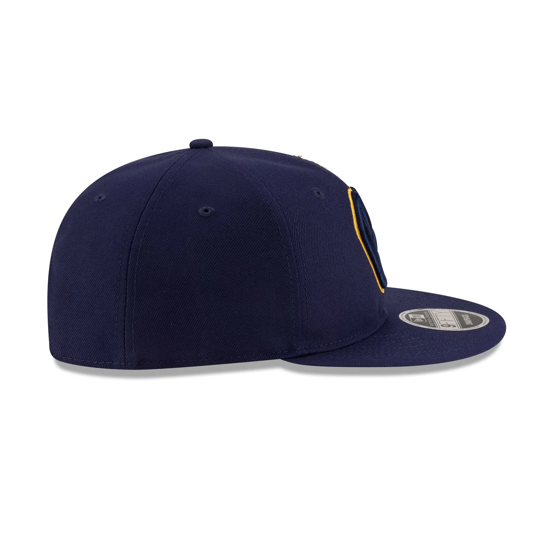 Milwaukee Brewers Jackie Robinson Day 2025 Retro Crown 9FIFTY Snapback Hat