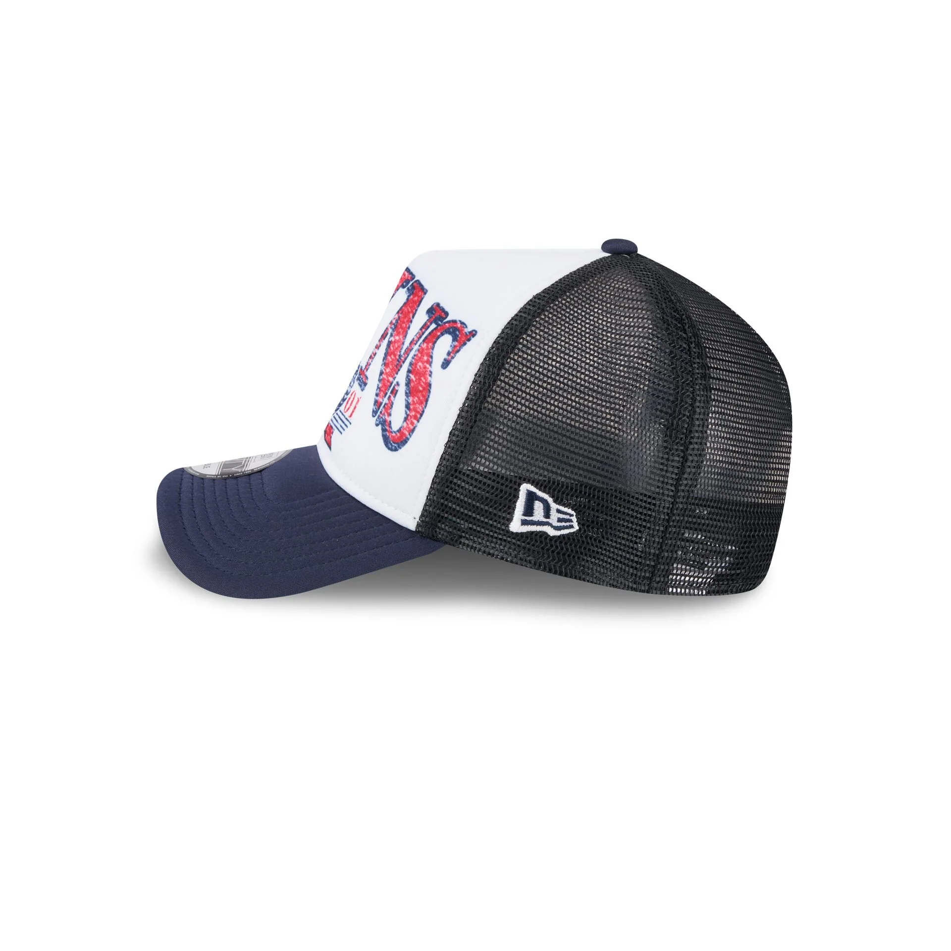 Minnesota Twins Distressed 9FORTY A-Frame Trucker Hat