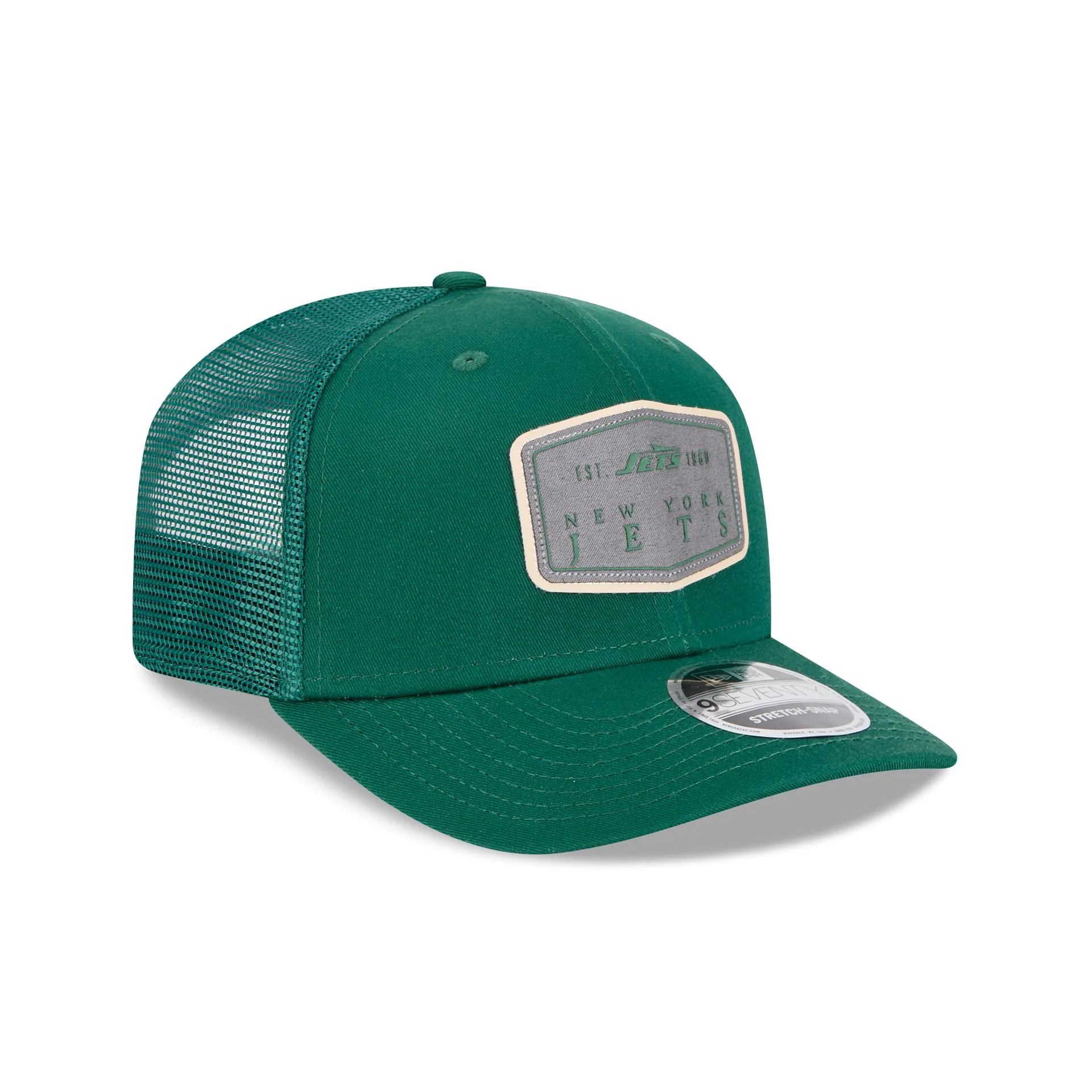 New York Jets Labeled 9SEVENTY Stretch-Snap Hat