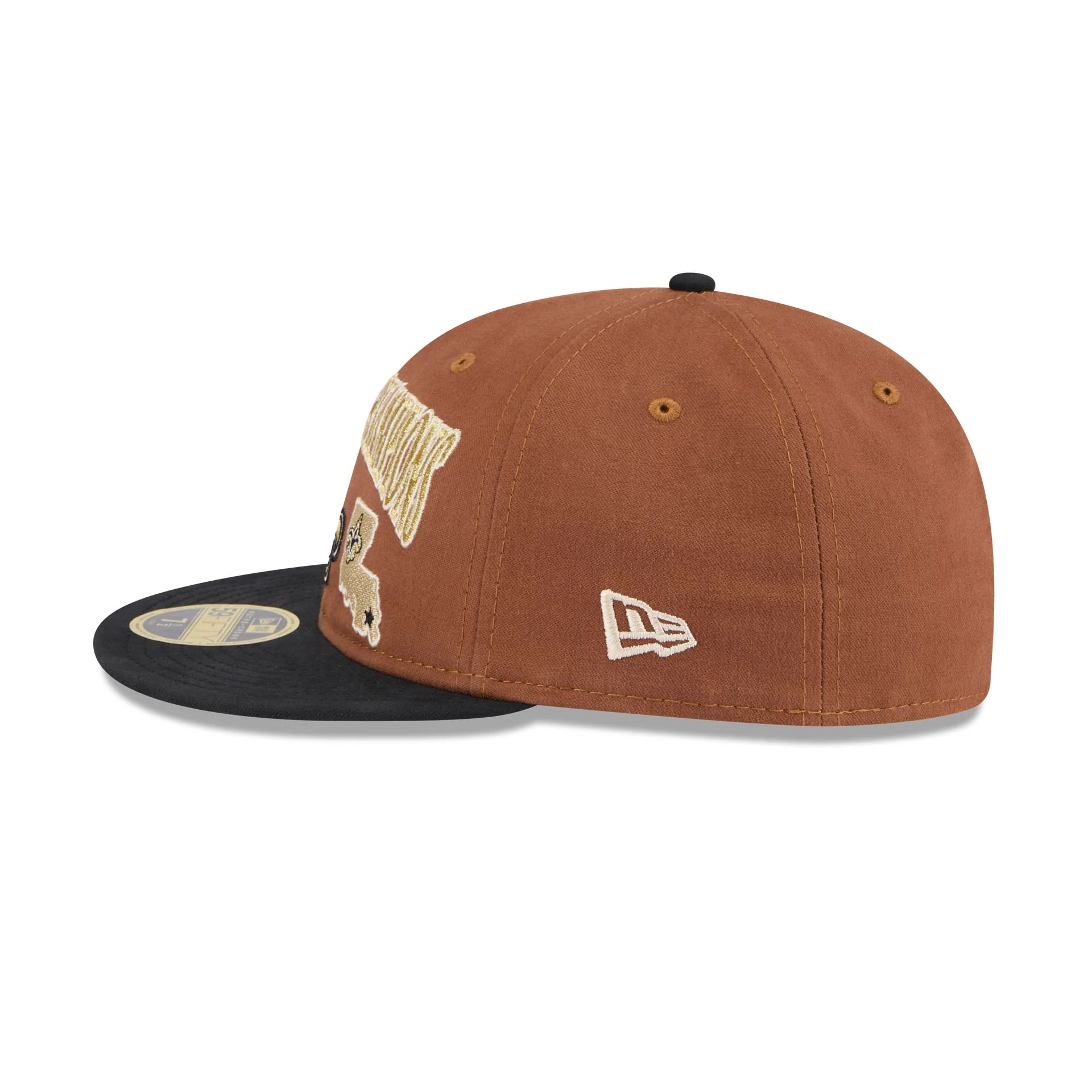 New Orleans Saints Champions Retro Crown 59FIFTY Fitted Hat