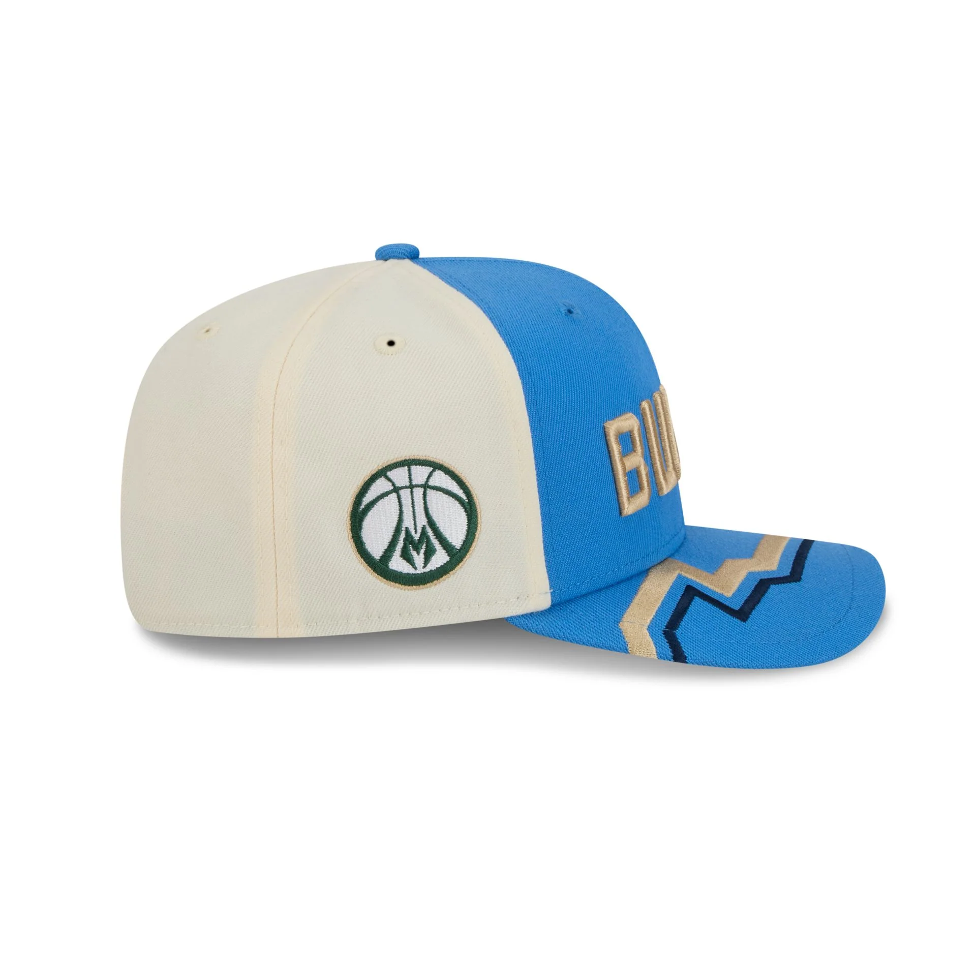 Milwaukee Bucks 2024 City Edition 9SEVENTY Stretch-Snap Hat