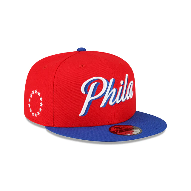 Philadelphia 76ers 2024 Statement Edition 9FIFTY Snapback Hat