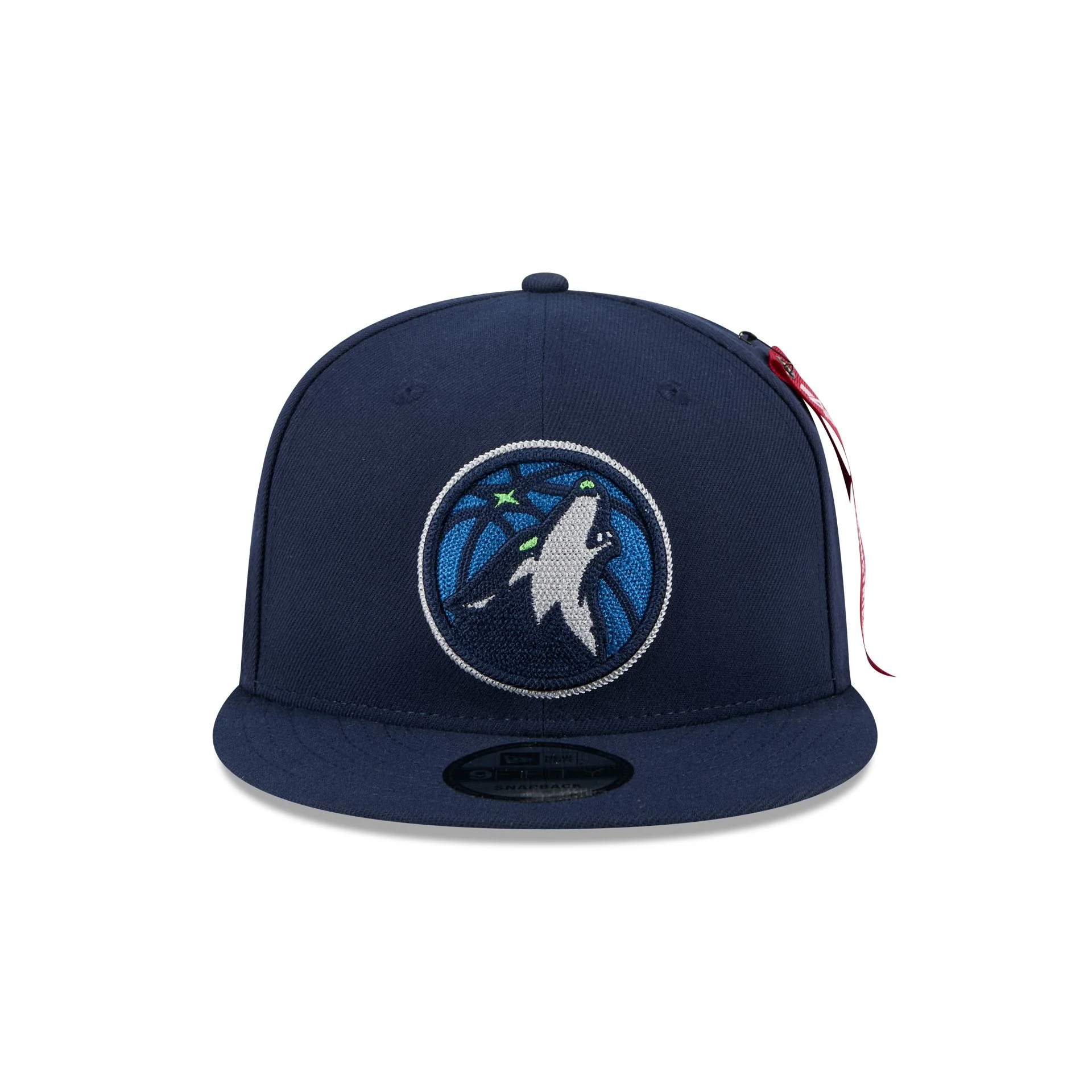 Alpha Industries x Minnesota Timberwolves Navy 9FIFTY Snapback Hat