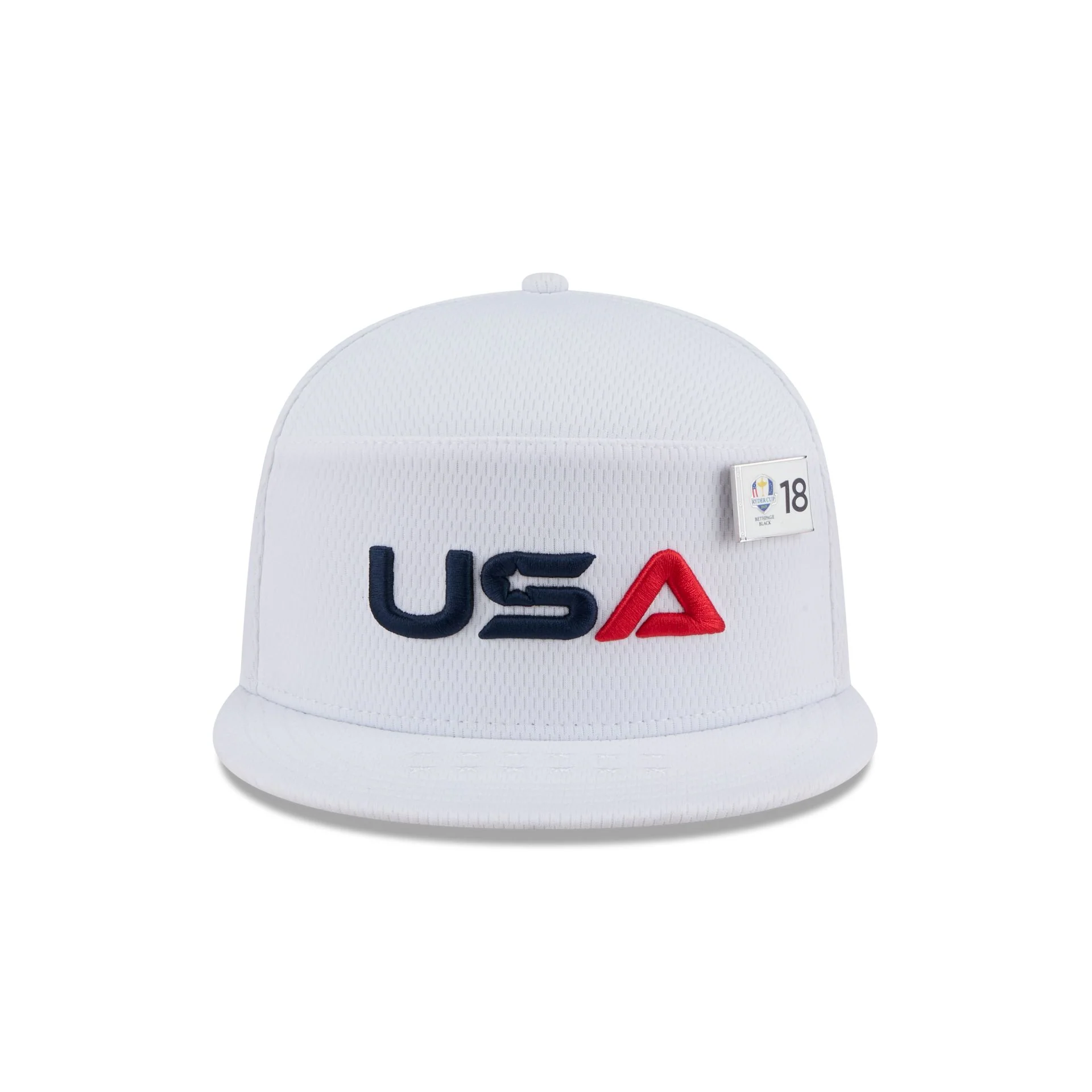 2025 Ryder Cup Team USA White Split Panel 9FIFTY Snapback Hat