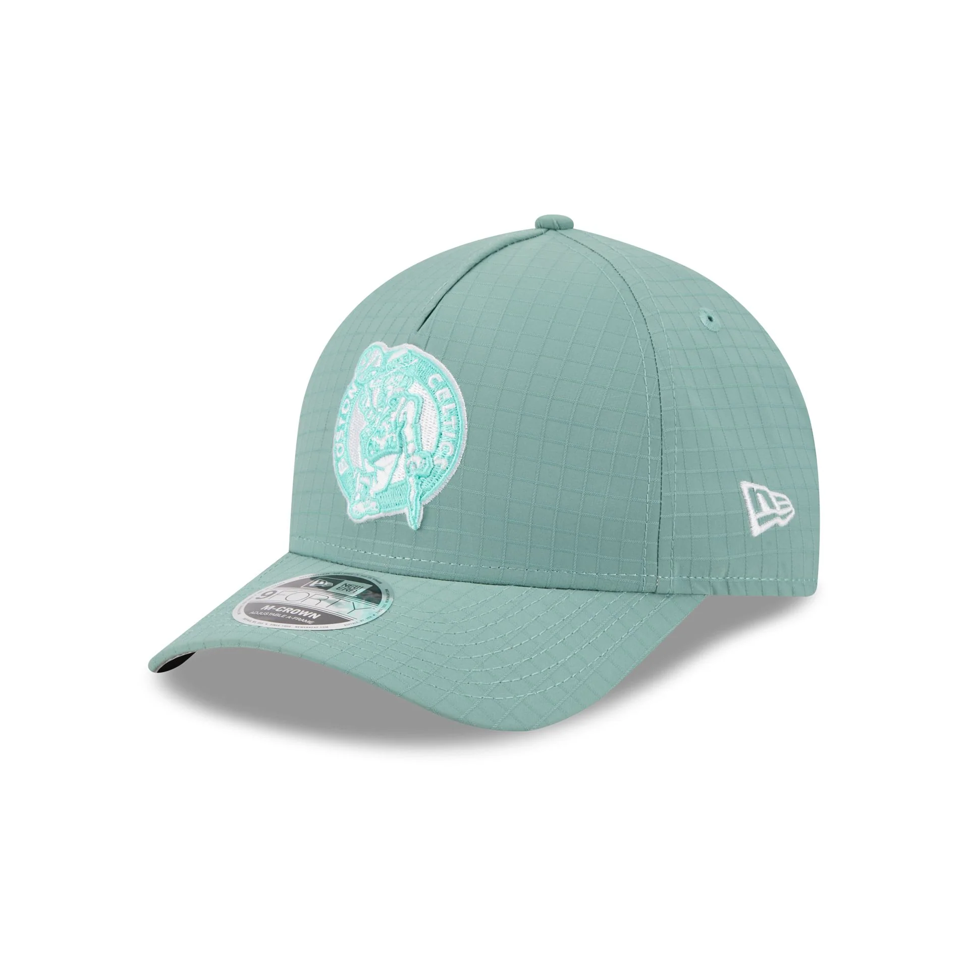 Boston Celtics Green Ripstop 9FORTY M-Crown A-Frame Snapback Hat