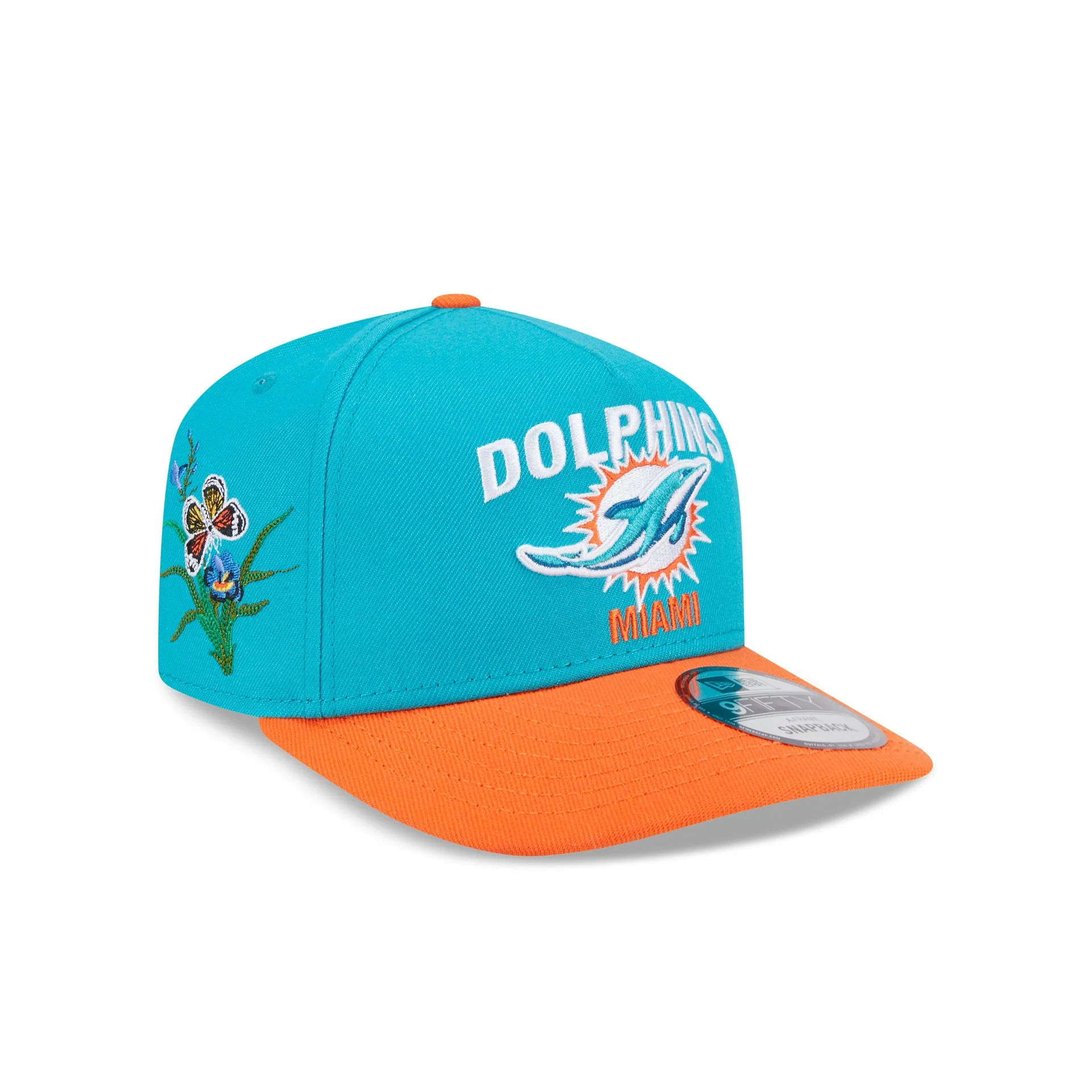 FELT x Miami Dolphins 9FIFTY A-Frame Snapback Hat