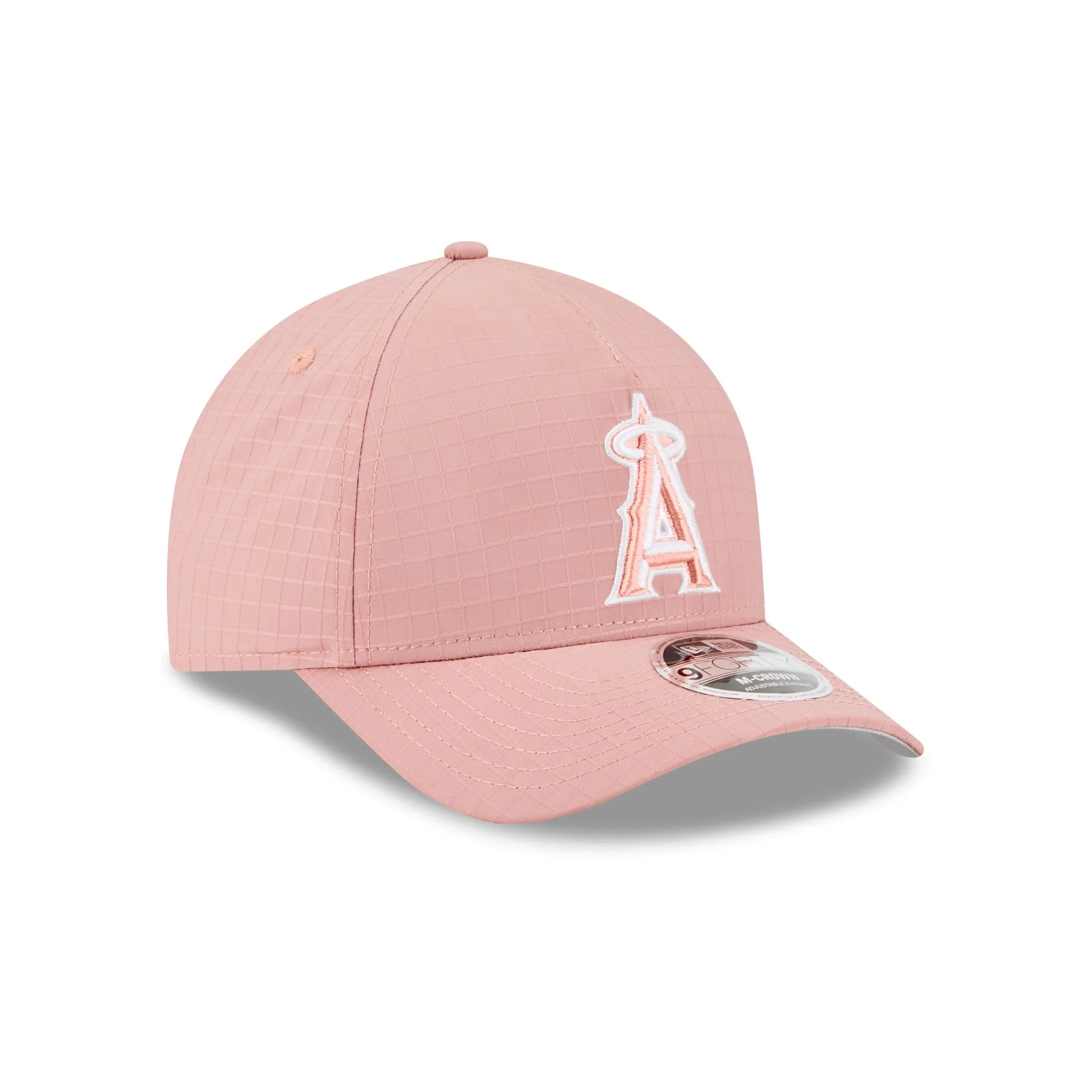 Los Angeles Angels Pink Ripstop 9FORTY M-Crown A-Frame Snapback Hat