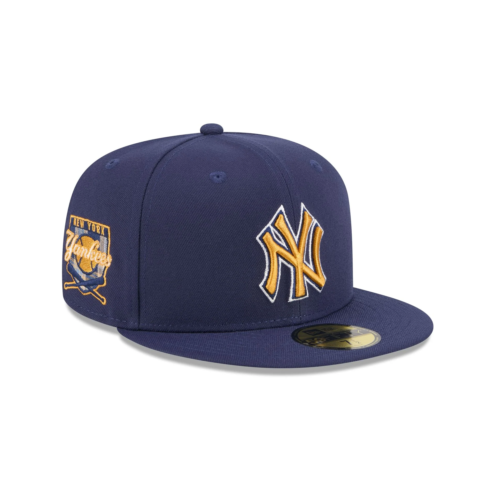 New York Yankees Blue Tartan 59FIFTY Fitted Hat