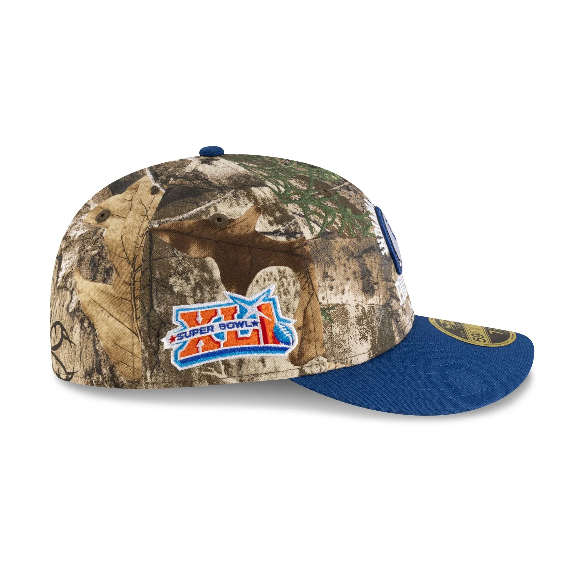 Just Caps Realtree Indianapolis Colts Low Profile 59FIFTY Fitted Hat
