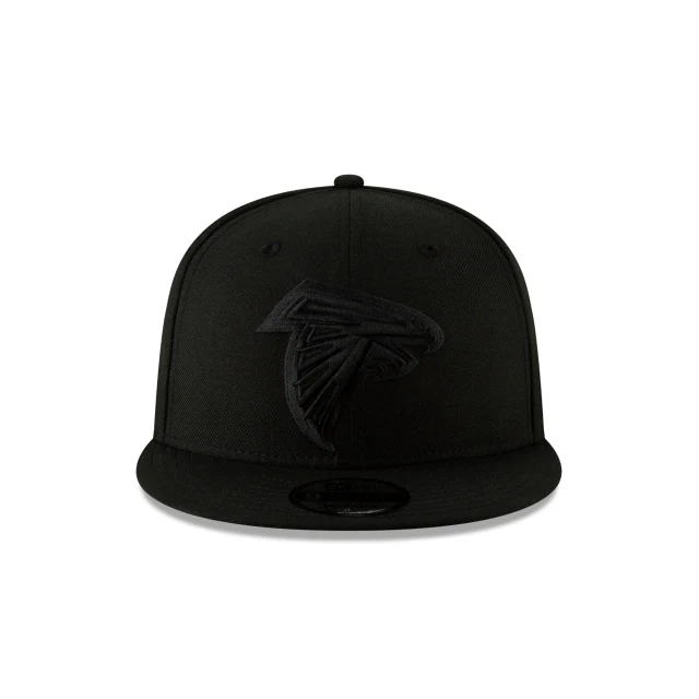 Atlanta Falcons Black On Black 9FIFTY Snapback Hat