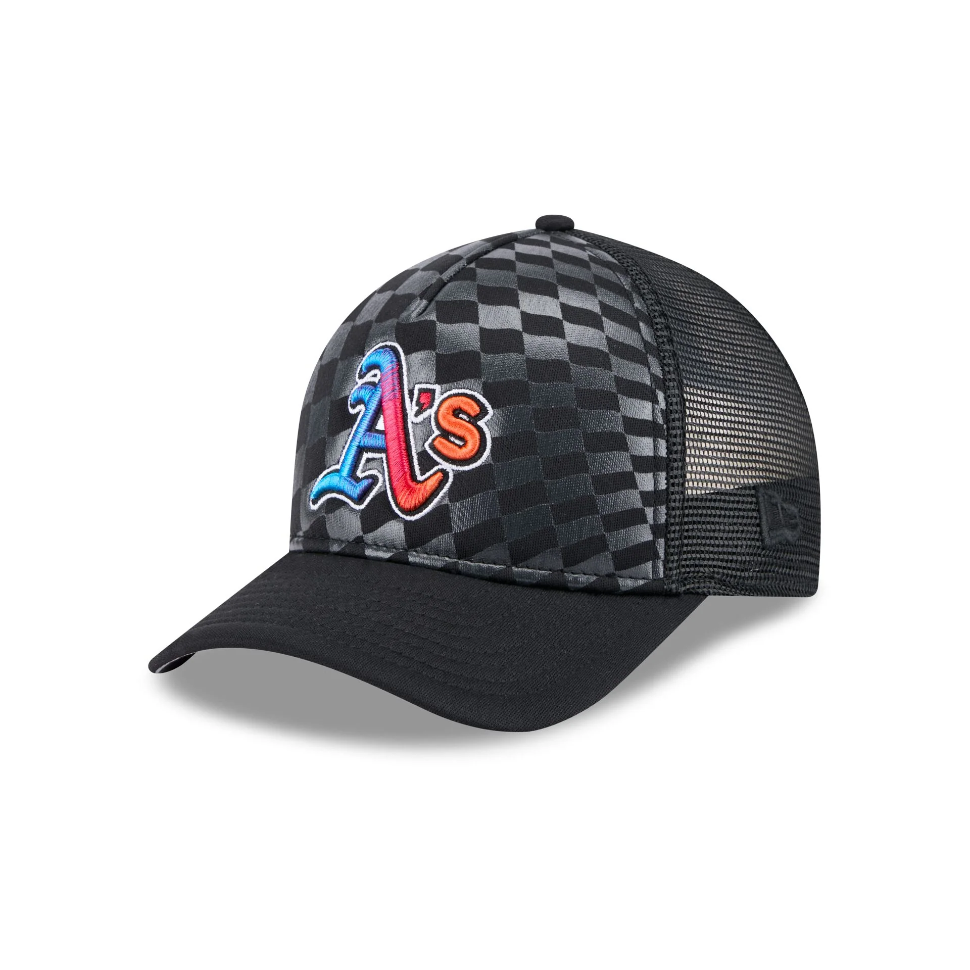 Athletics Gradient Raceway 9FORTY M-Crown A-Frame Trucker Hat