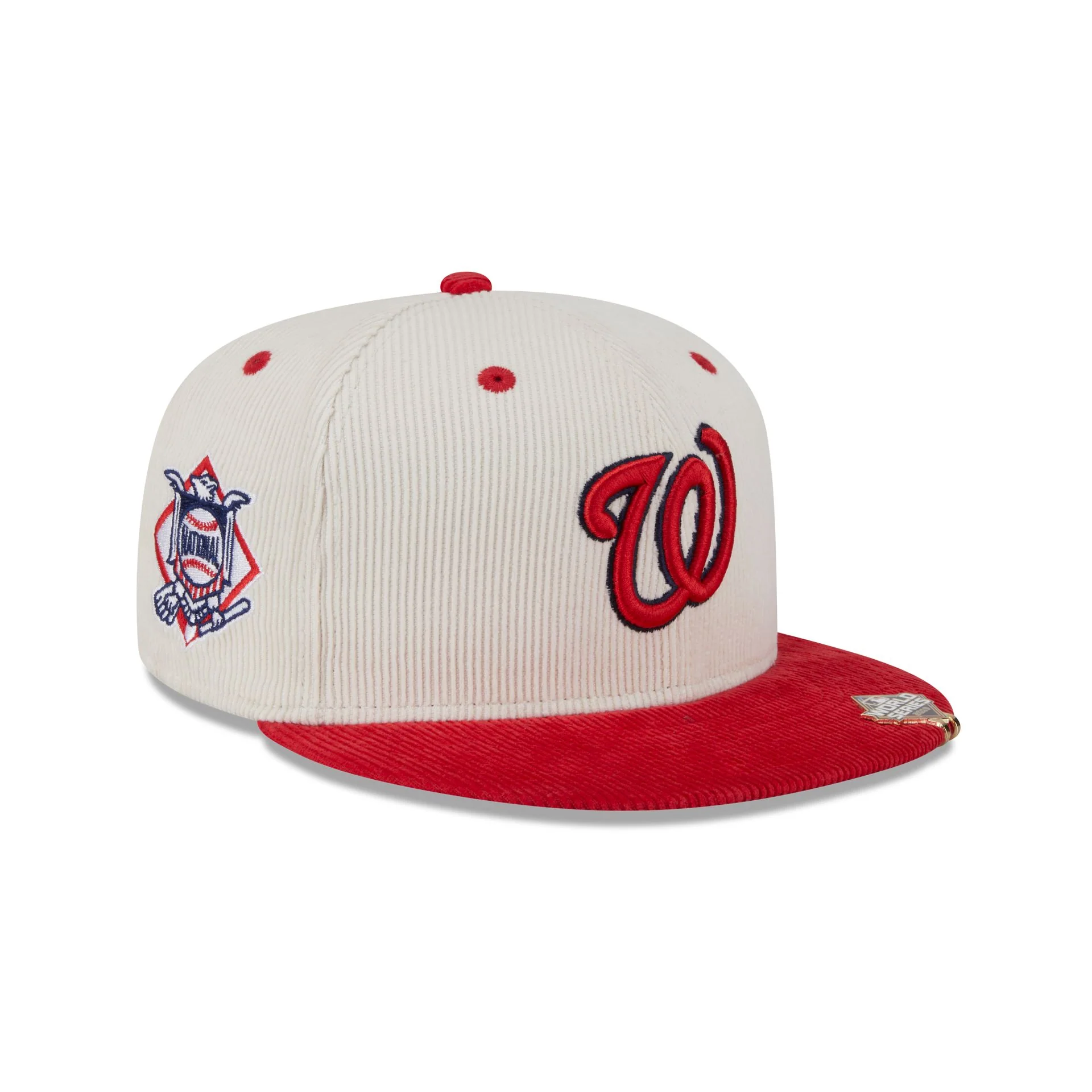 Washington Nationals Two Tone Cord 59FIFTY Fitted Hat