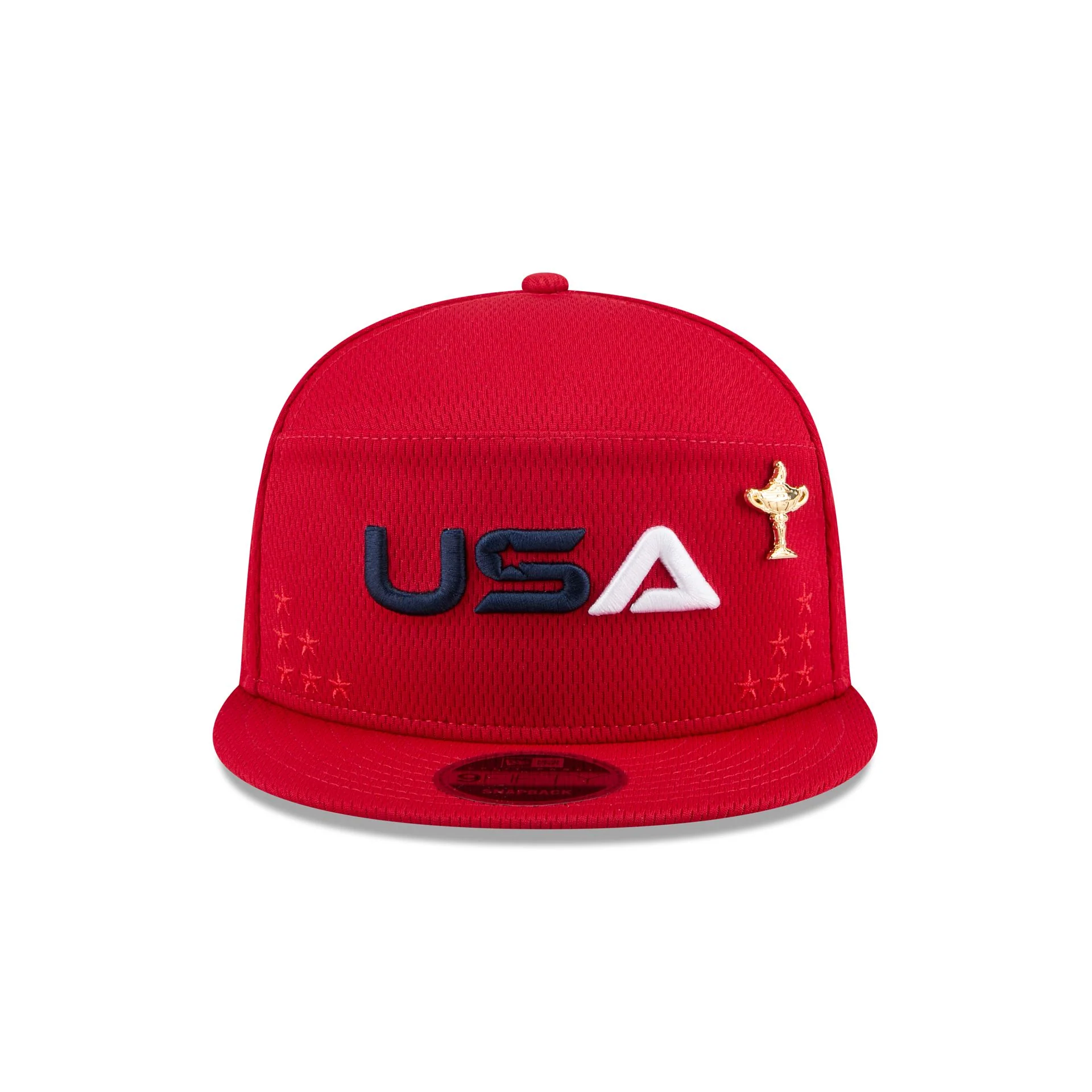 2025 Ryder Cup Team USA Red Split Panel 9FIFTY Snapback Hat