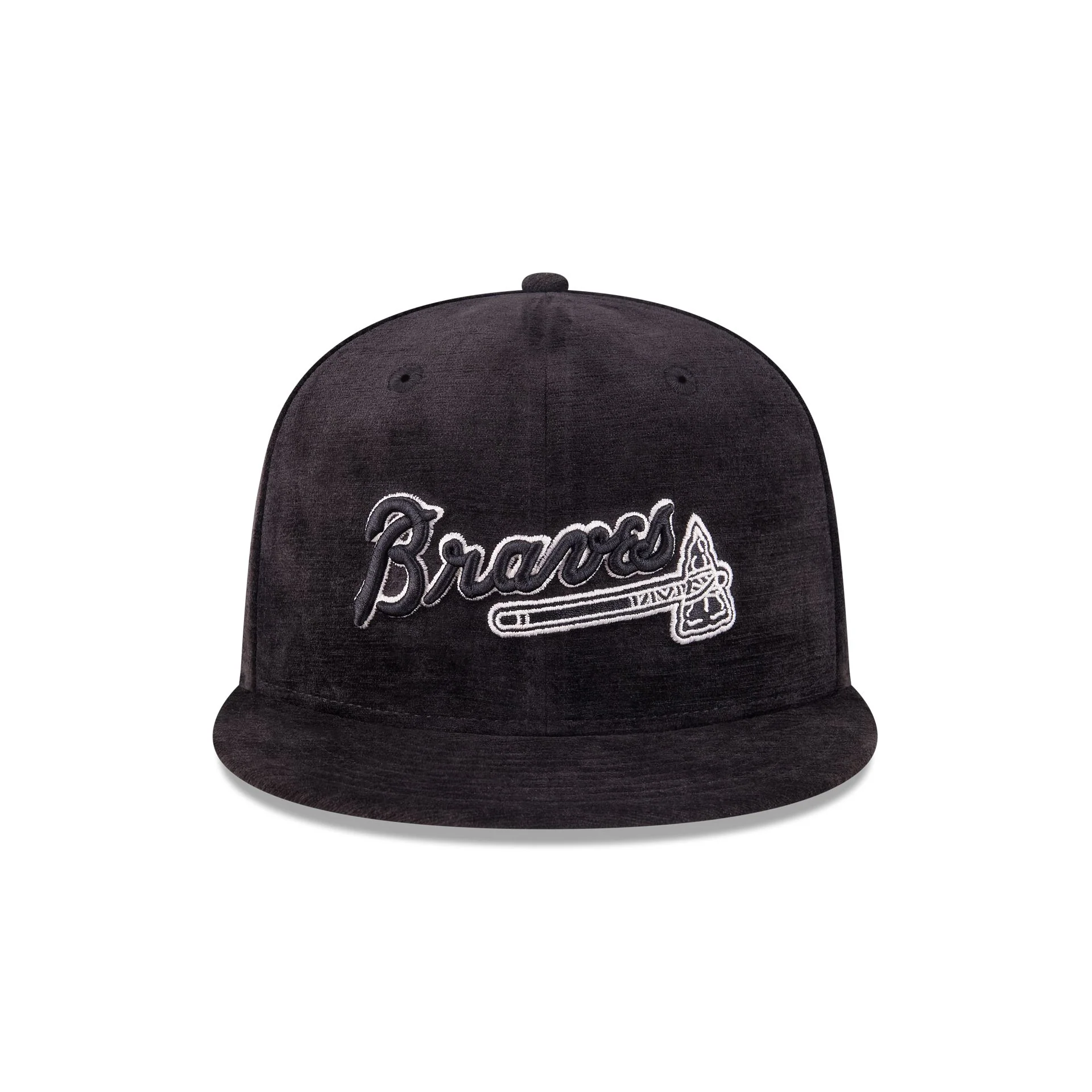 Atlanta Braves Black Velvet 59FIFTY Fitted Hat
