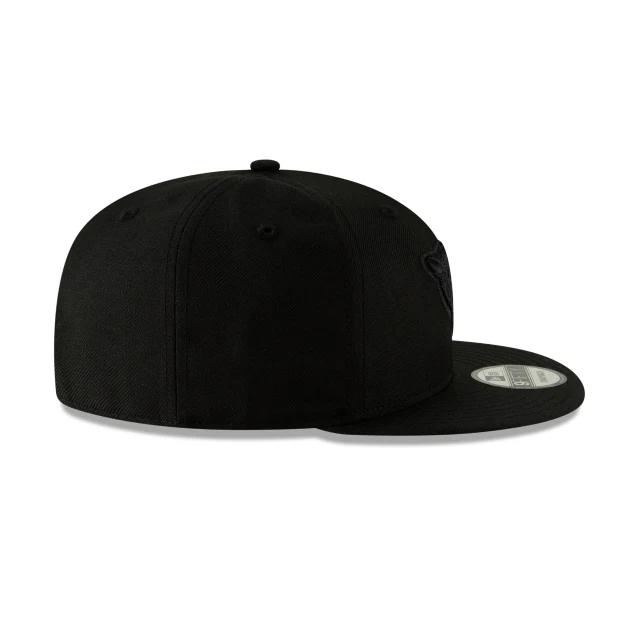 Jacksonville Jaguars Black On Black 9FIFTY Snapback Hat