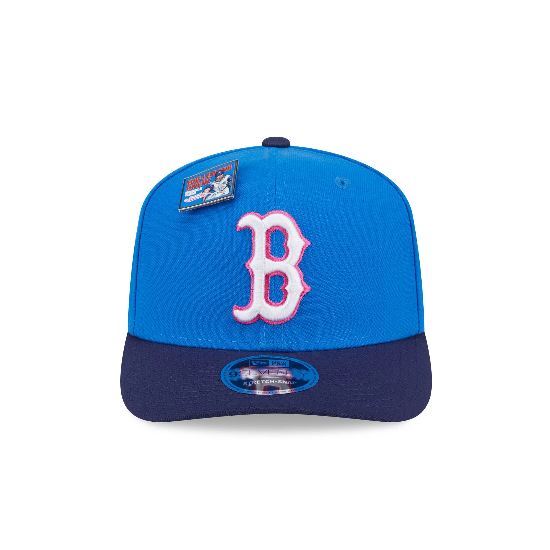 Big League Chew X Boston Red Sox Curveball Cotton Candy 9SEVENTY Stretch-Snap Hat
