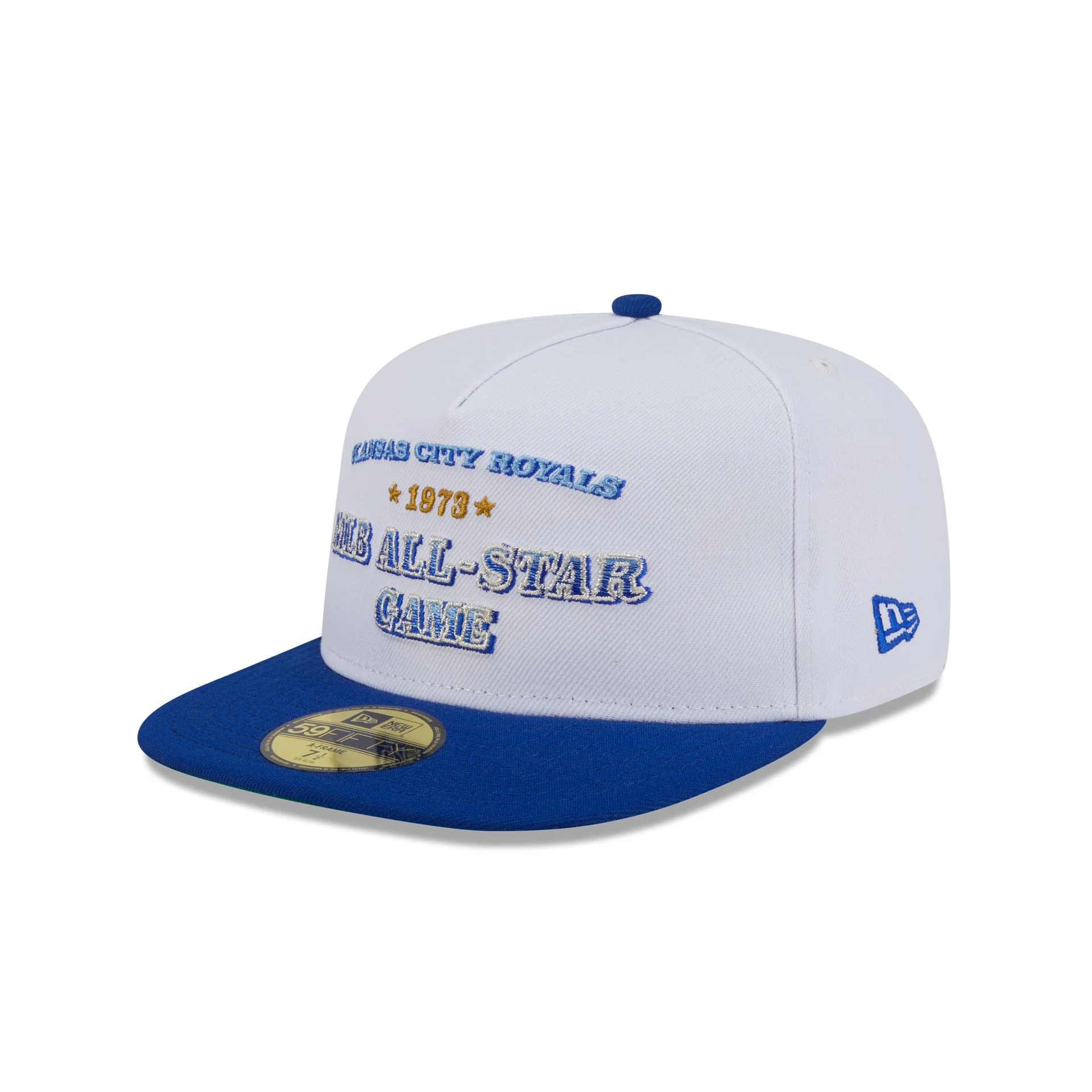 Kansas City Royals Summer Derby White 59FIFTY A-Frame Fitted Hat