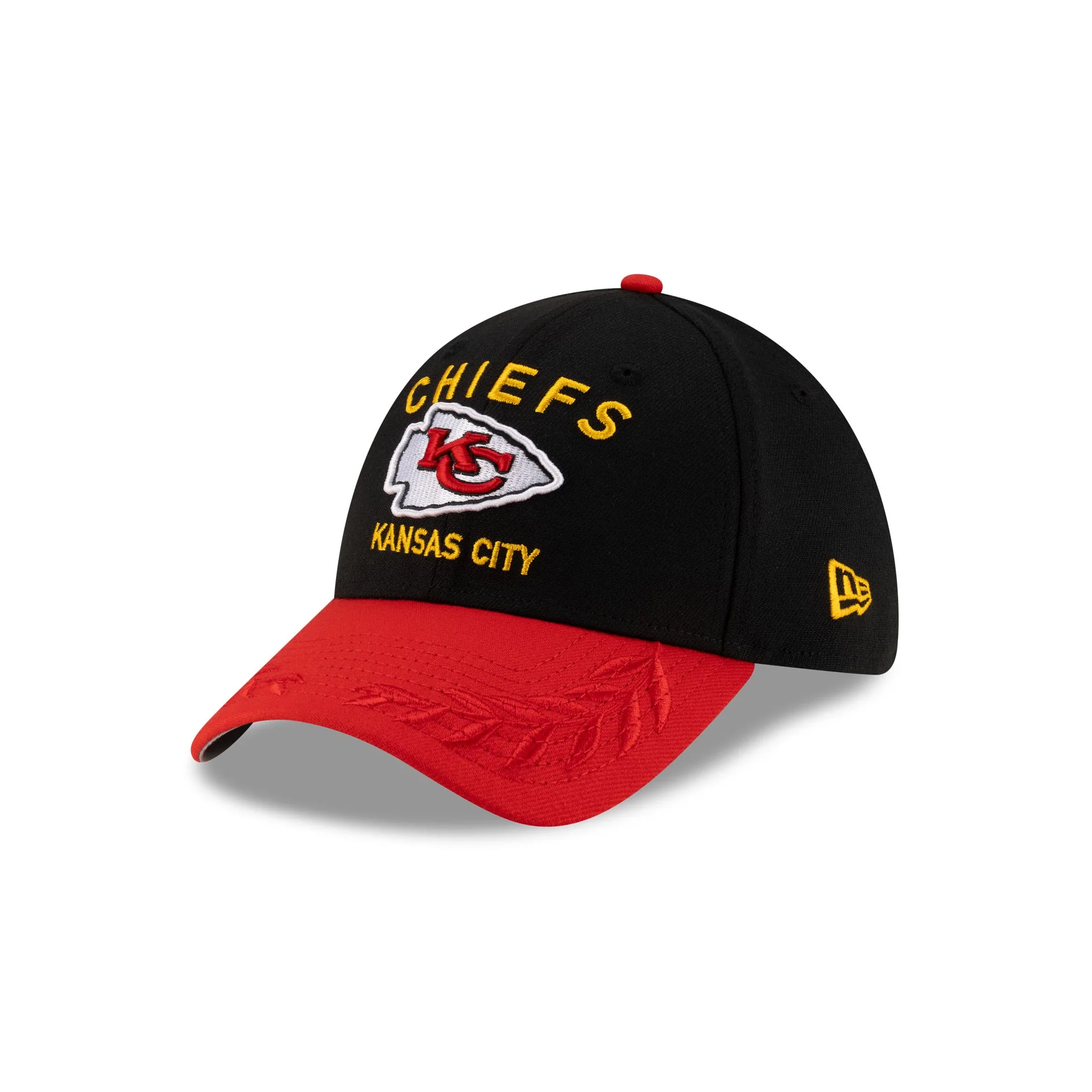 Kansas City Chiefs 2025 Draft 39THIRTY Stretch Fit Hat