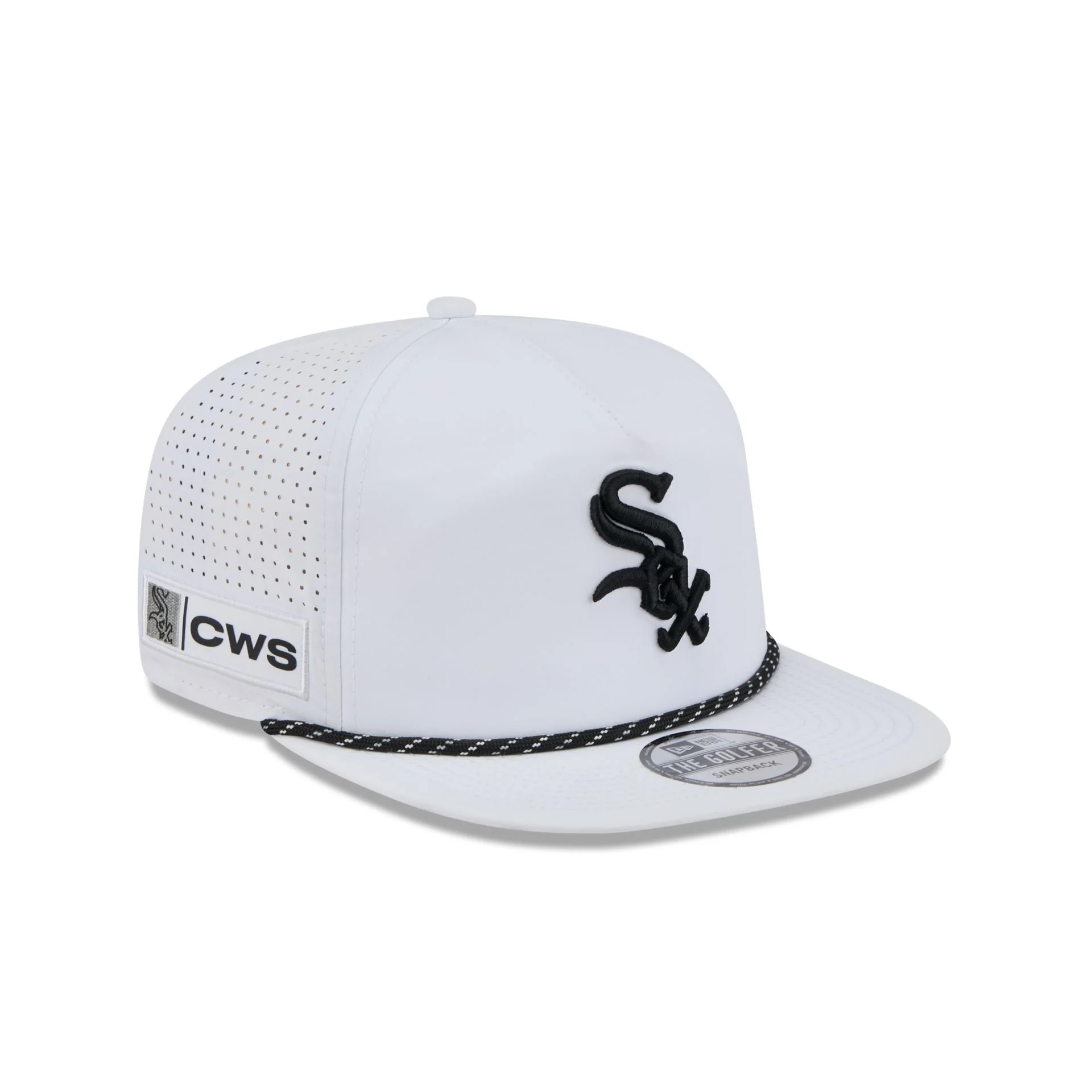 Chicago White Sox Optic White Performance Rope Golfer Hat