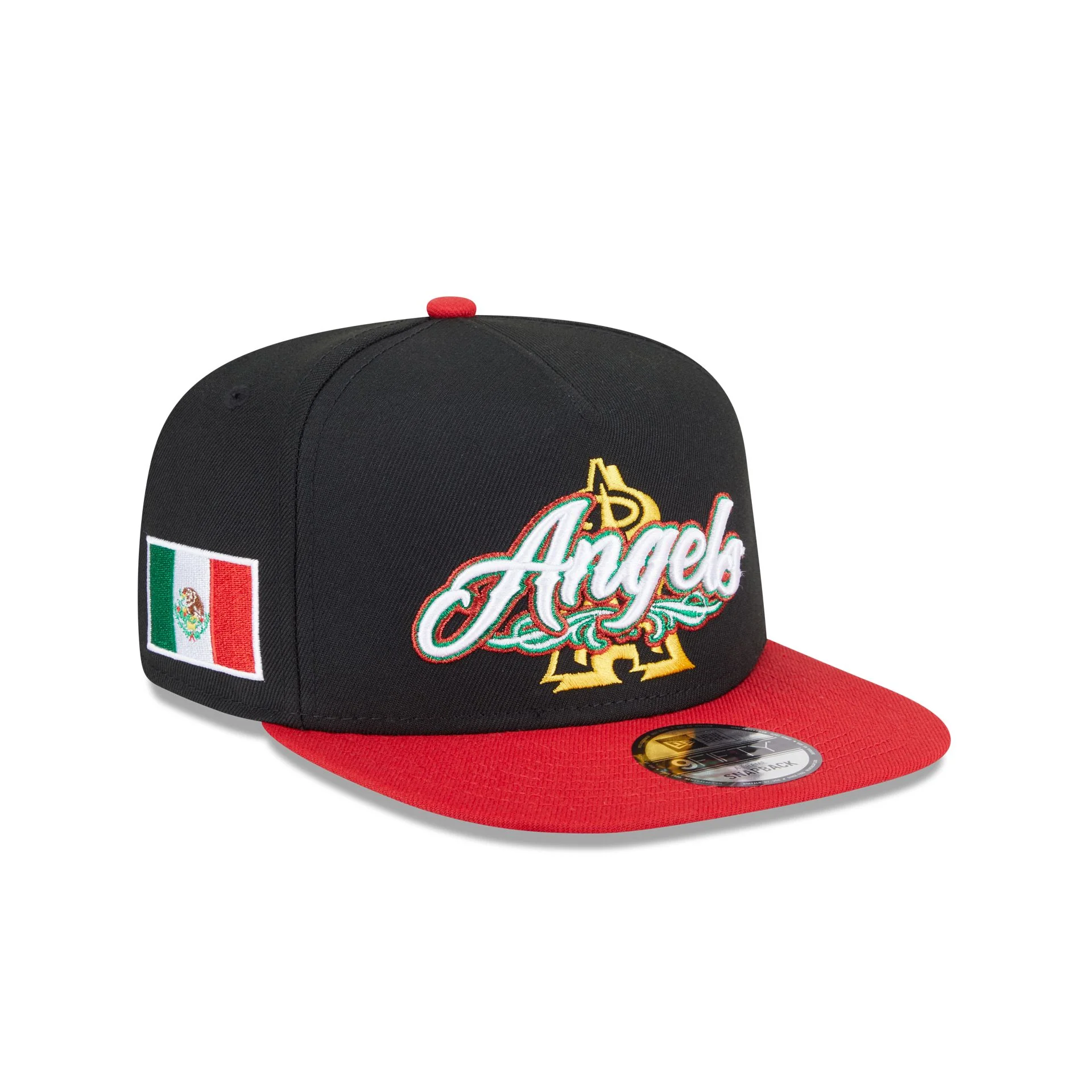 Los Angeles Angels City Script 9FIFTY A-Frame Snapback Hat