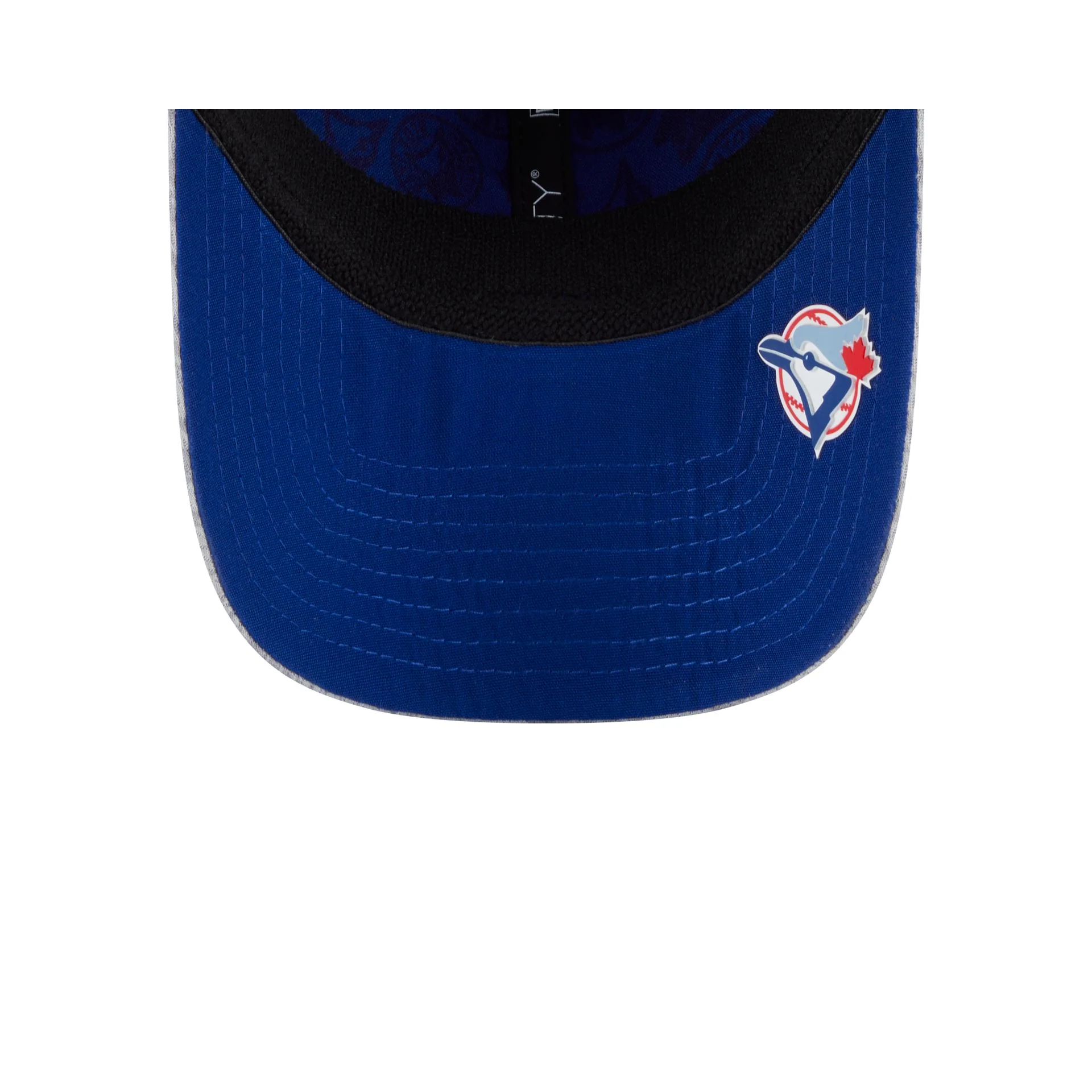Toronto Blue Jays 2025 Clubhouse Gray 39THIRTY Stretch Fit