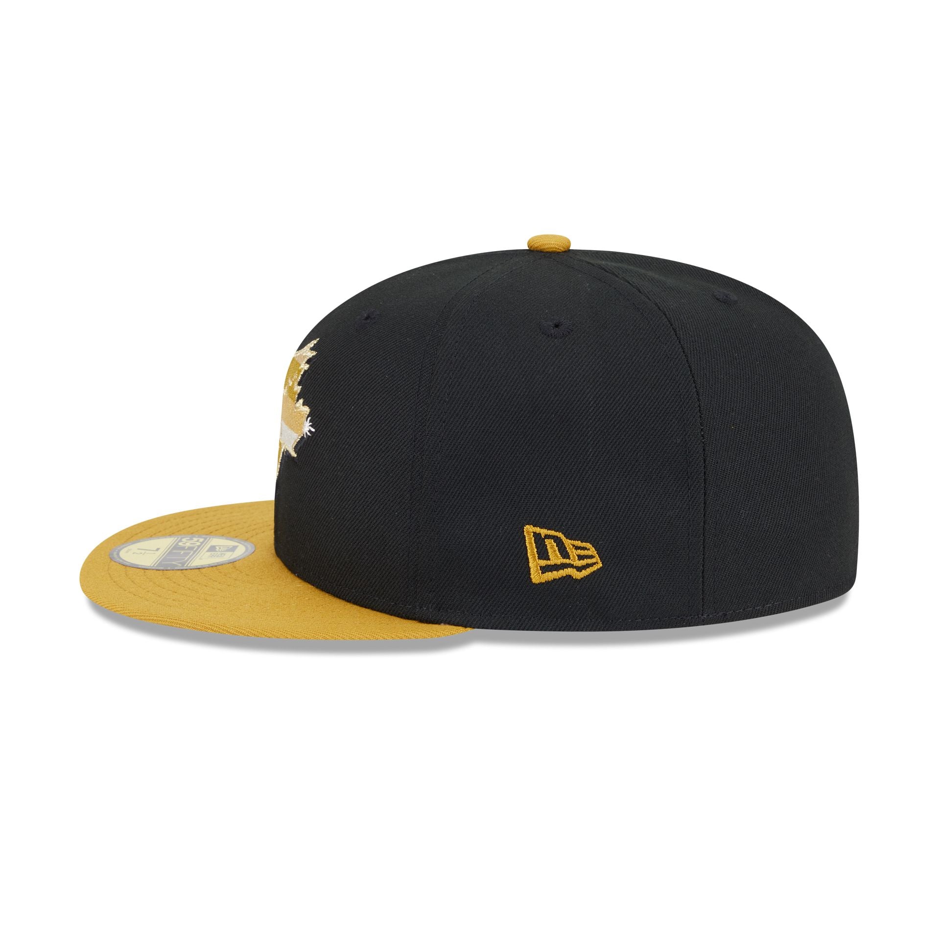 Toronto Blue Jays Metallic Gold Logo 59FIFTY Fitted Hat
