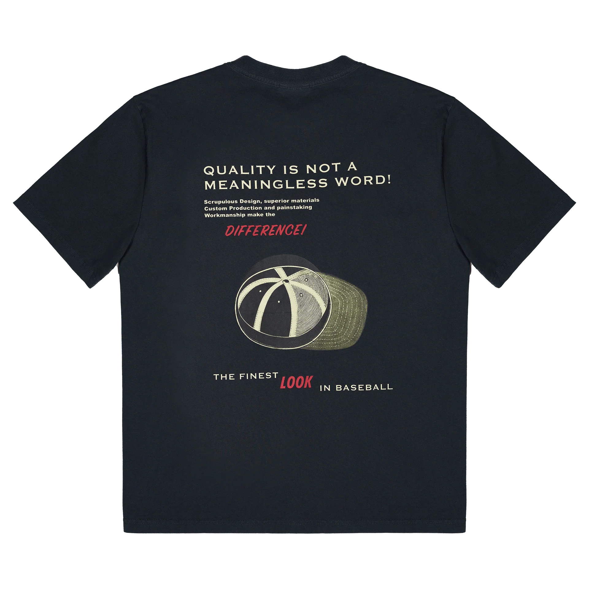 New Era Branded Finest Look Black T-Shirt