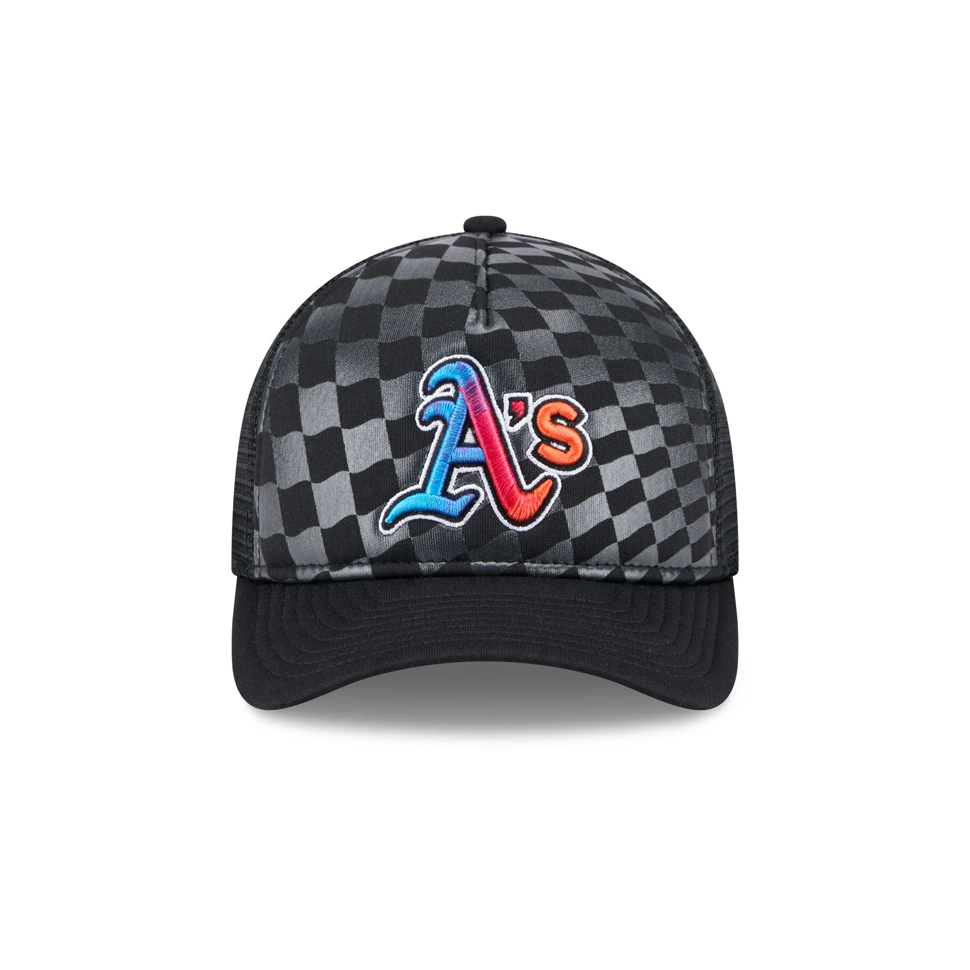Athletics Gradient Raceway 9FORTY M-Crown A-Frame Trucker Hat