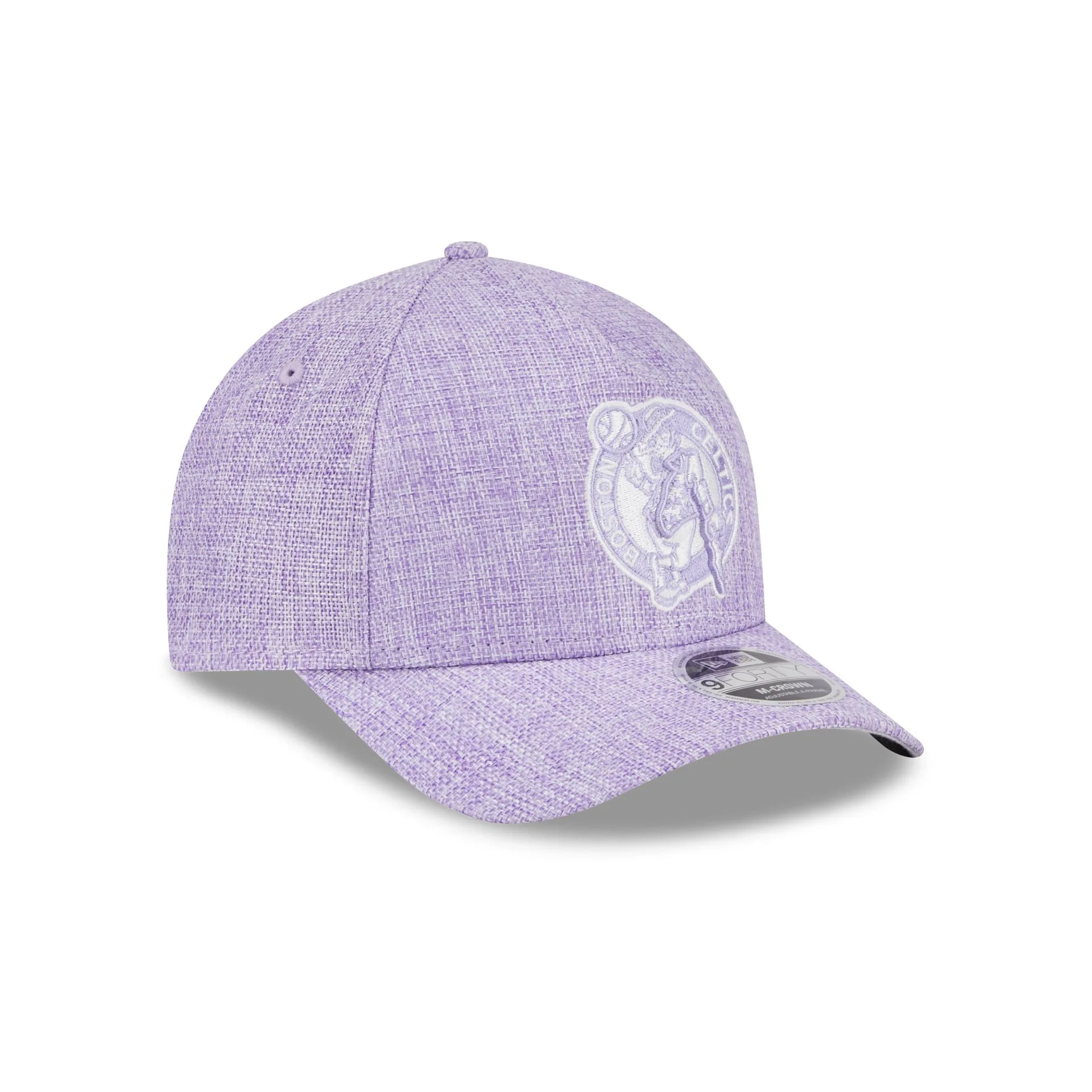 Boston Celtics Cotton Weave Purple 9FORTY M-Crown A-Frame Snapback Hat