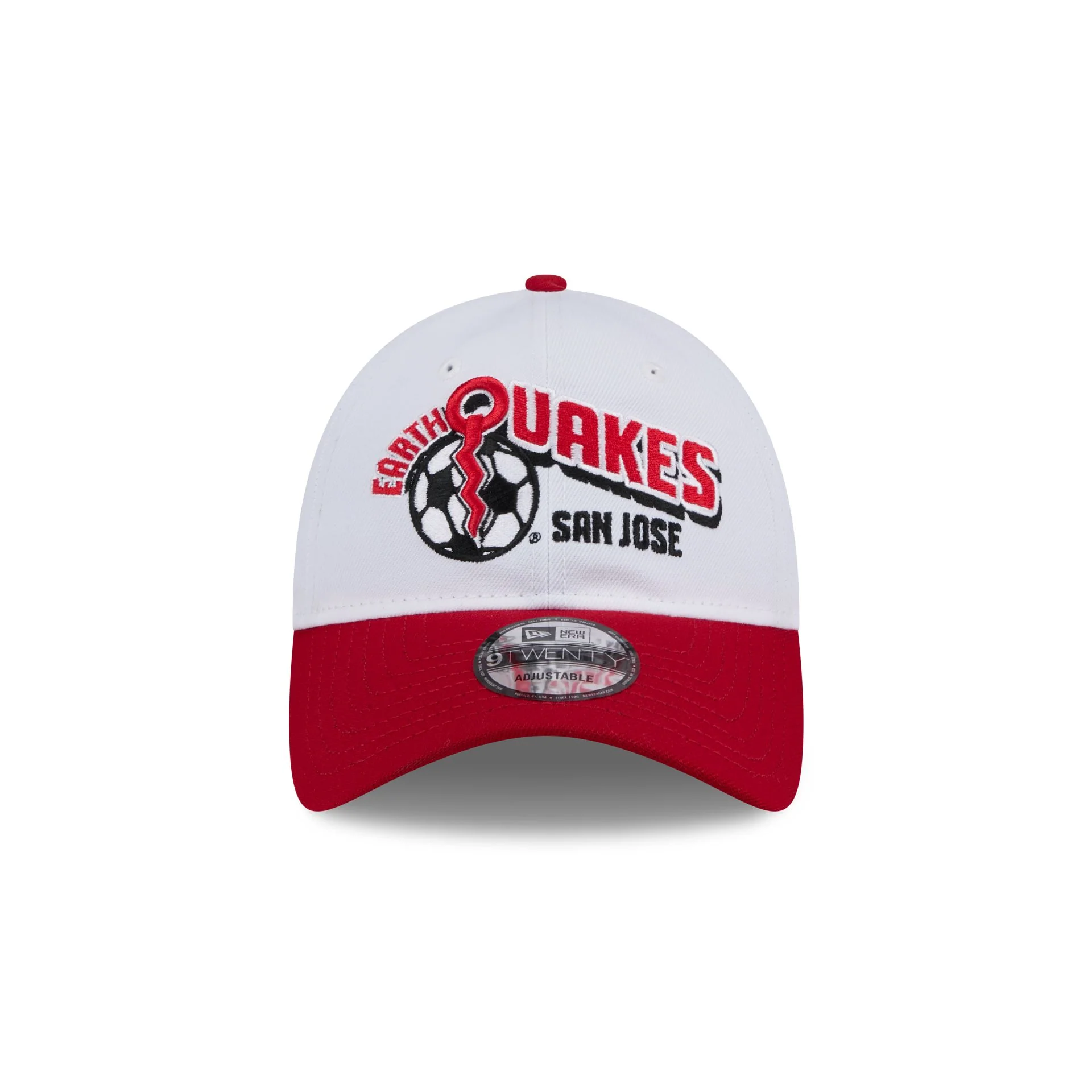 San Jose Earthquakes 2024 Jersey Hook 9TWENTY Adjustable Hat
