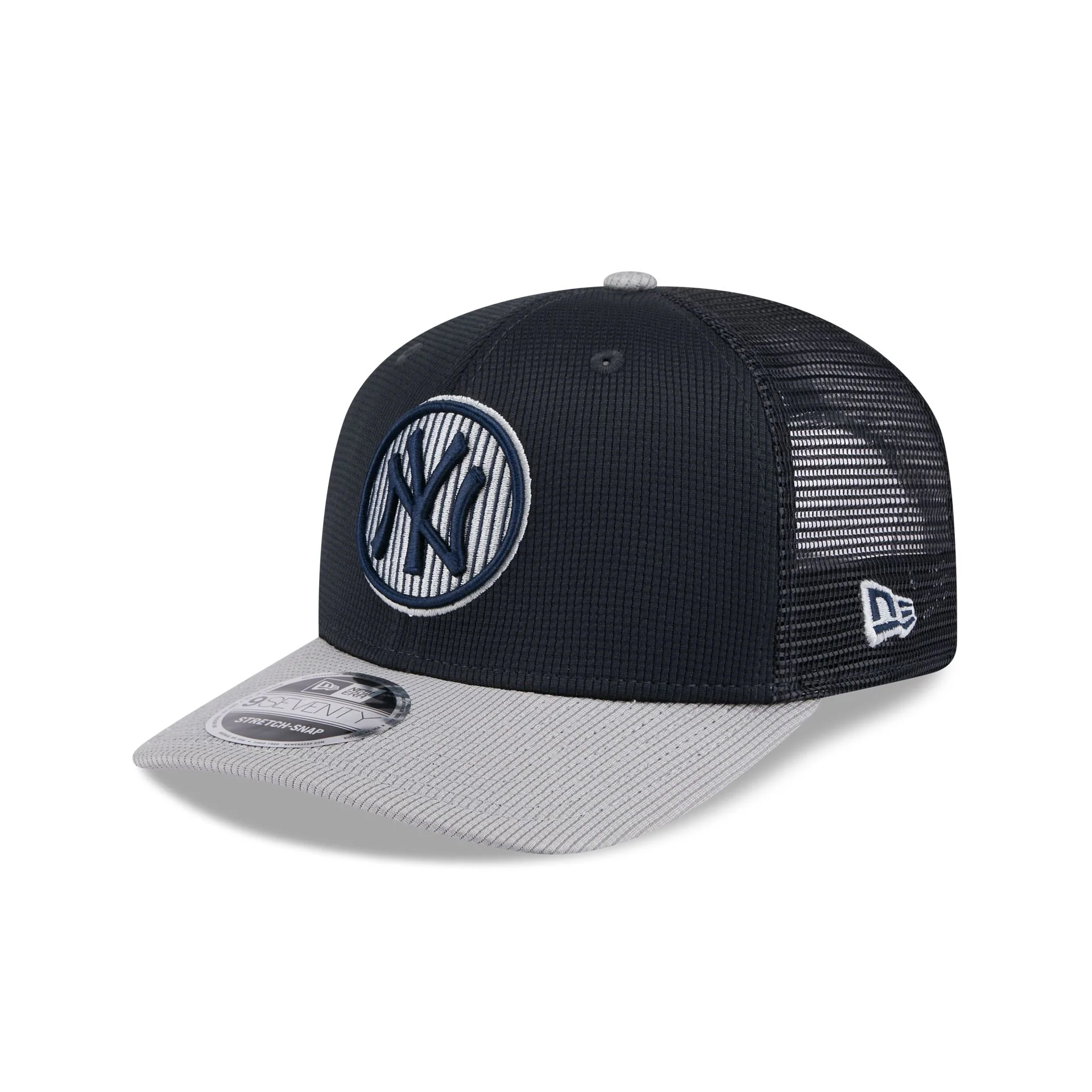 New York Yankees 2025 Batting Practice Gray 9SEVENTY Trucker Hat