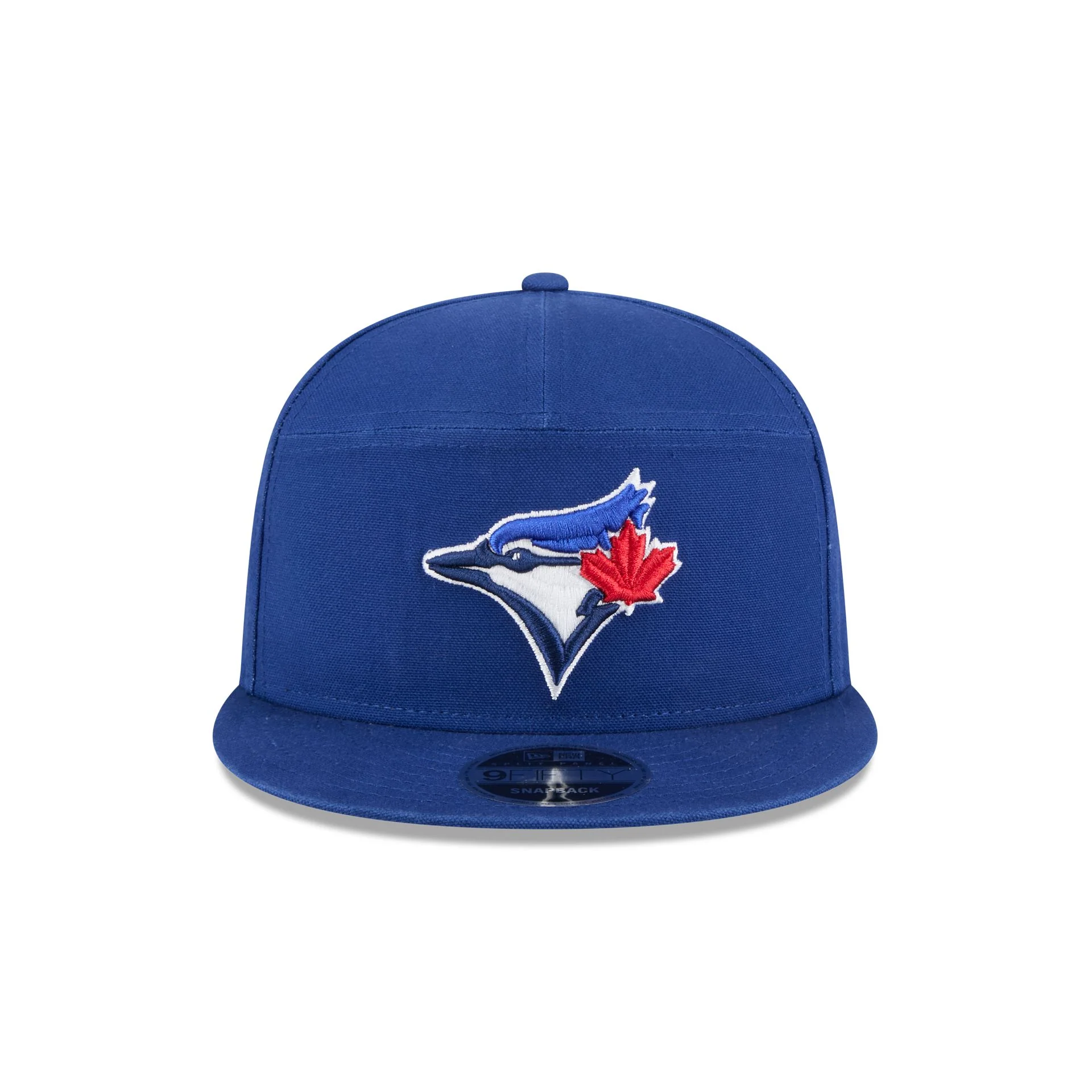 Toronto Blue Jays Cotton Canvas Split Panel 9FIFTY Trucker Hat