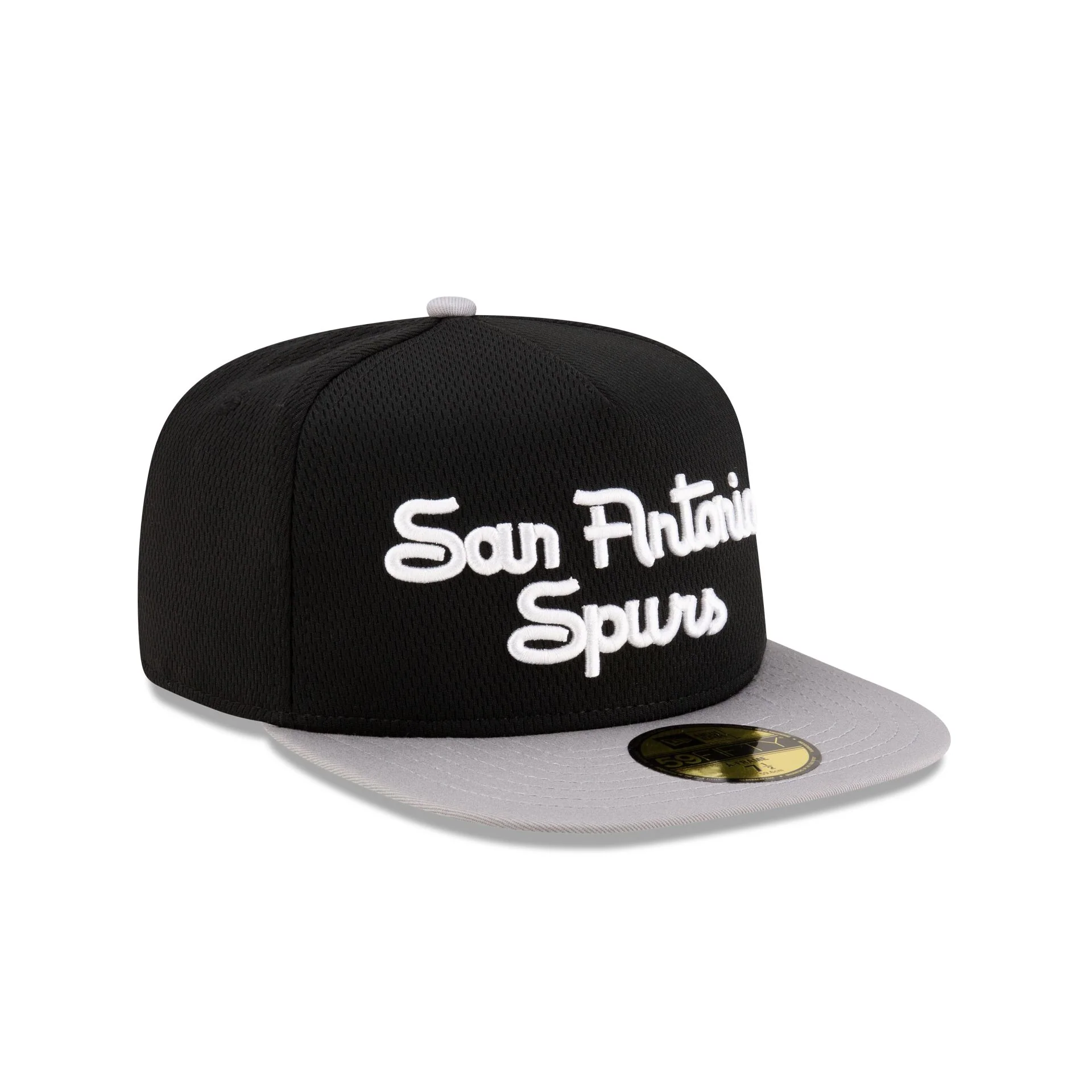San Antonio Spurs Dashmark Mesh 59FIFTY A-Frame Fitted Hat
