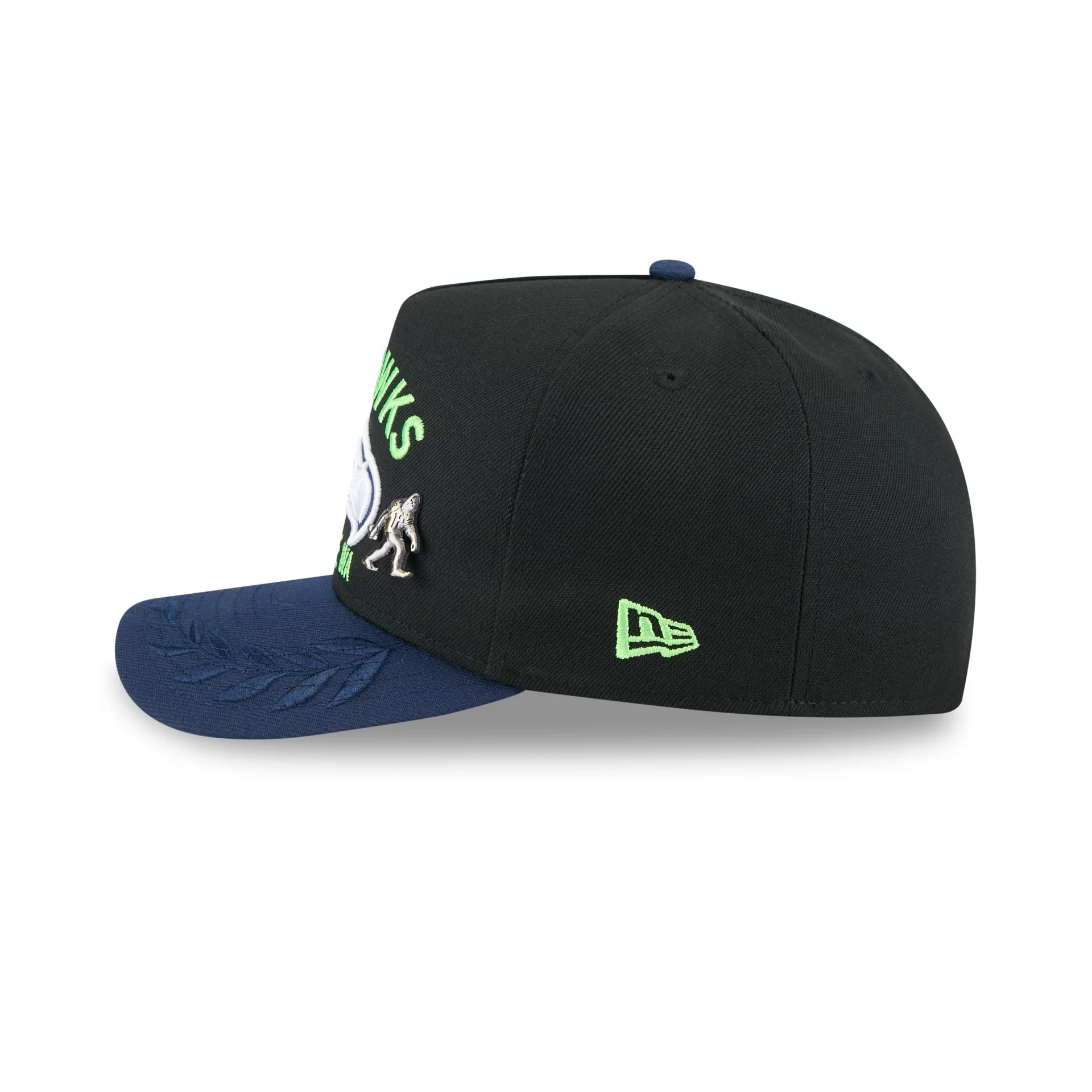 Seattle Seahawks 2025 Draft Black 59FIFTY A-Frame Fitted Hat