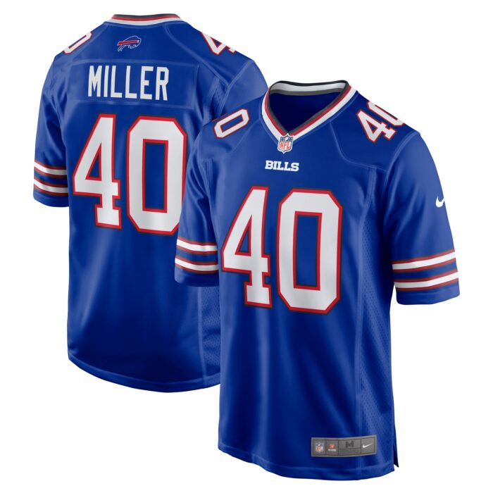 Men’s Buffalo Bills Von Miller Nike Royal Game Jersey