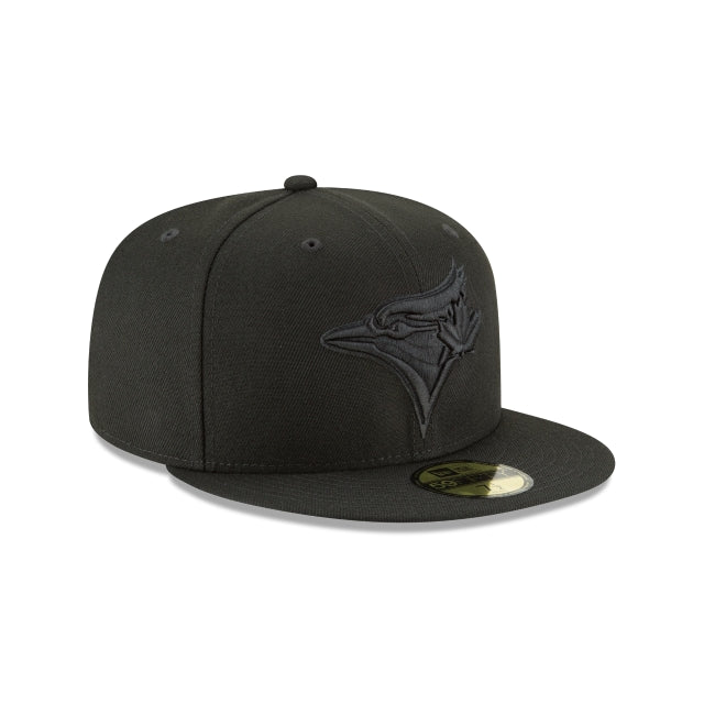 Toronto Blue Jays Blackout Basic 59FIFTY Fitted Hat