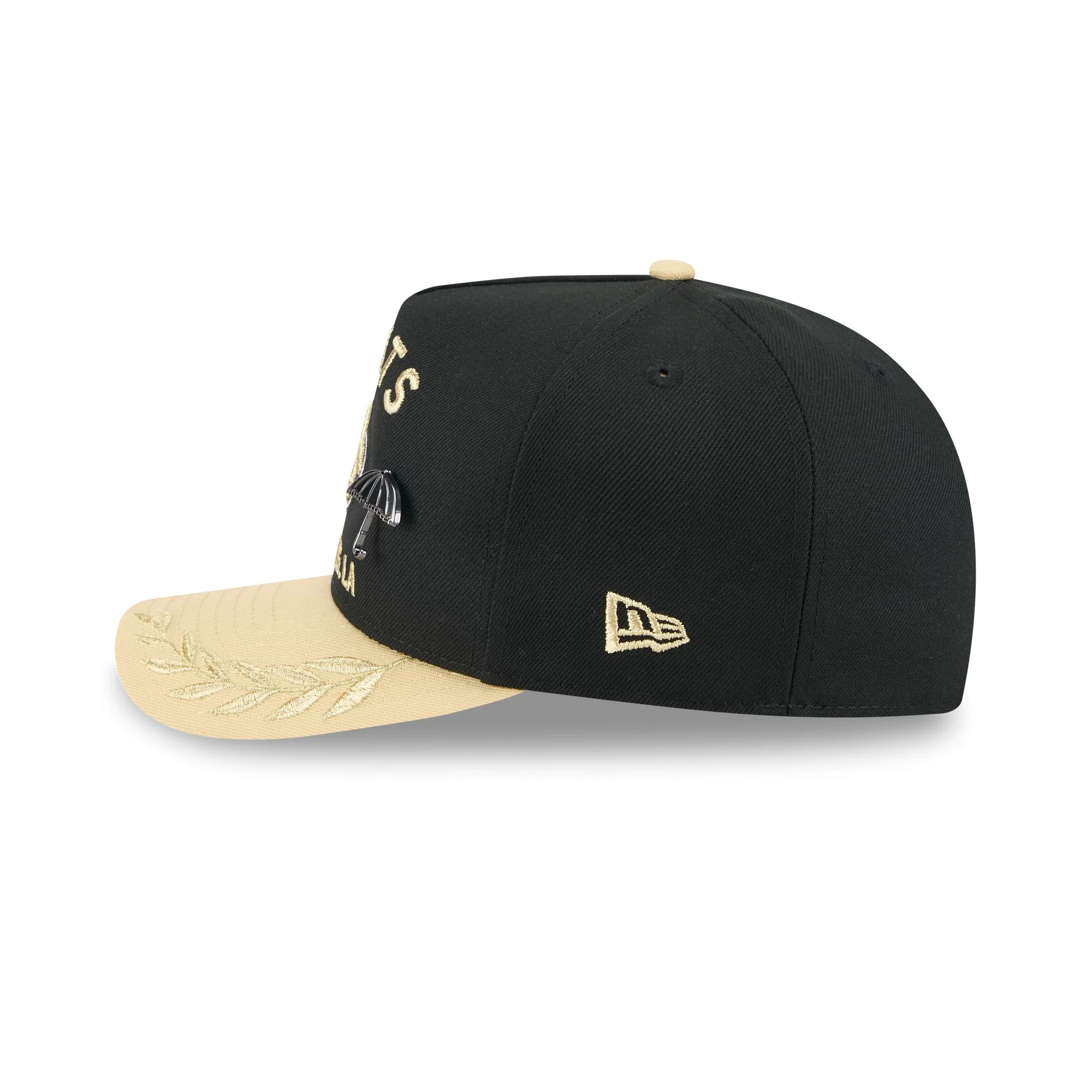 New Orleans Saints 2025 Draft Black 59FIFTY A-Frame Fitted Hat