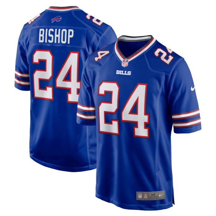 Men’s Buffalo Bills Cole Bishop Nike Royal Game Jersey