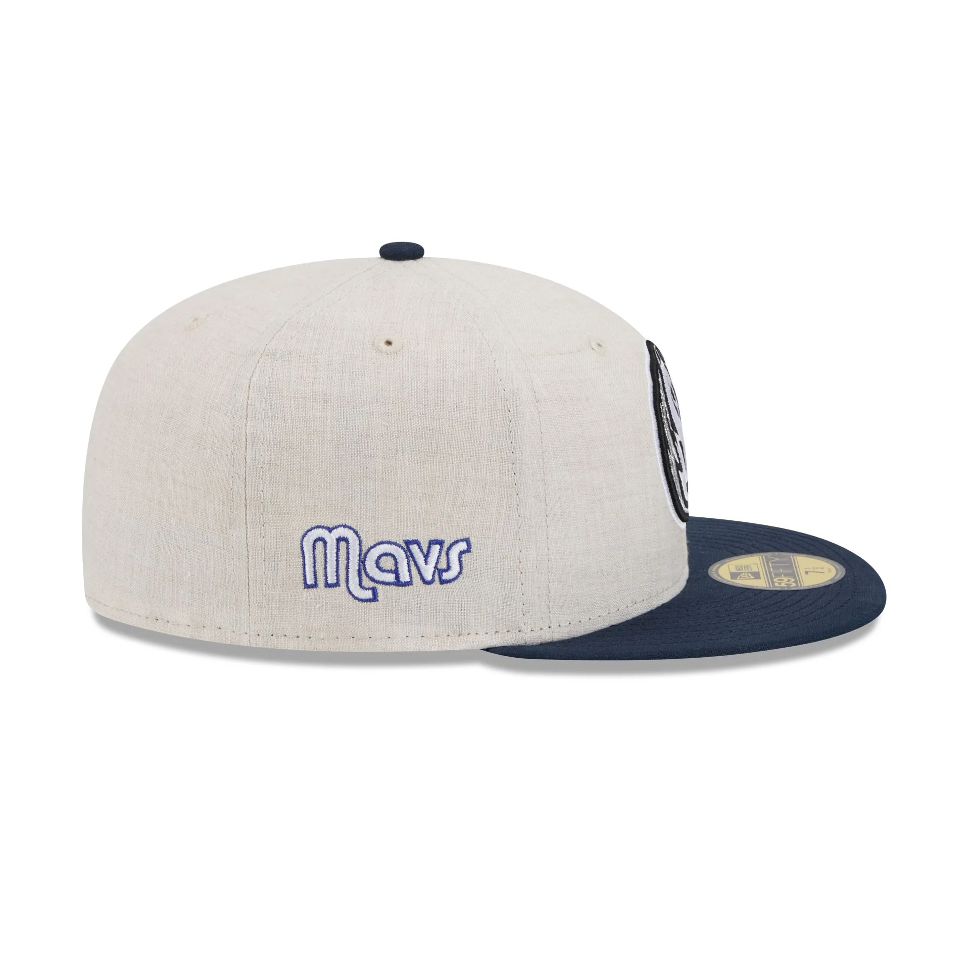 Dallas Mavericks Linen 59FIFTY Fitted Hat