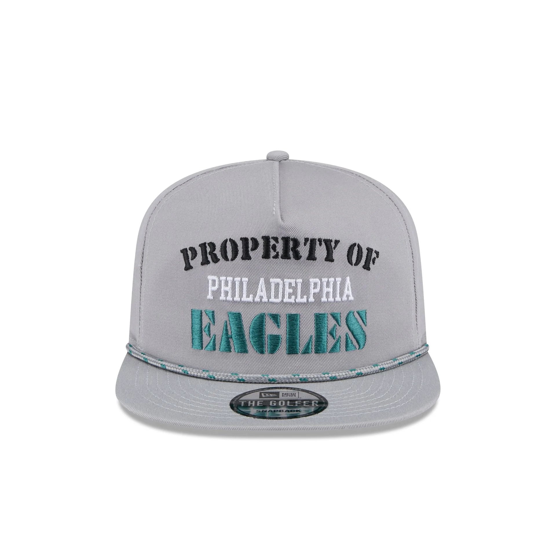 Philadelphia Eagles Vintage Gray Rope Golfer Hat