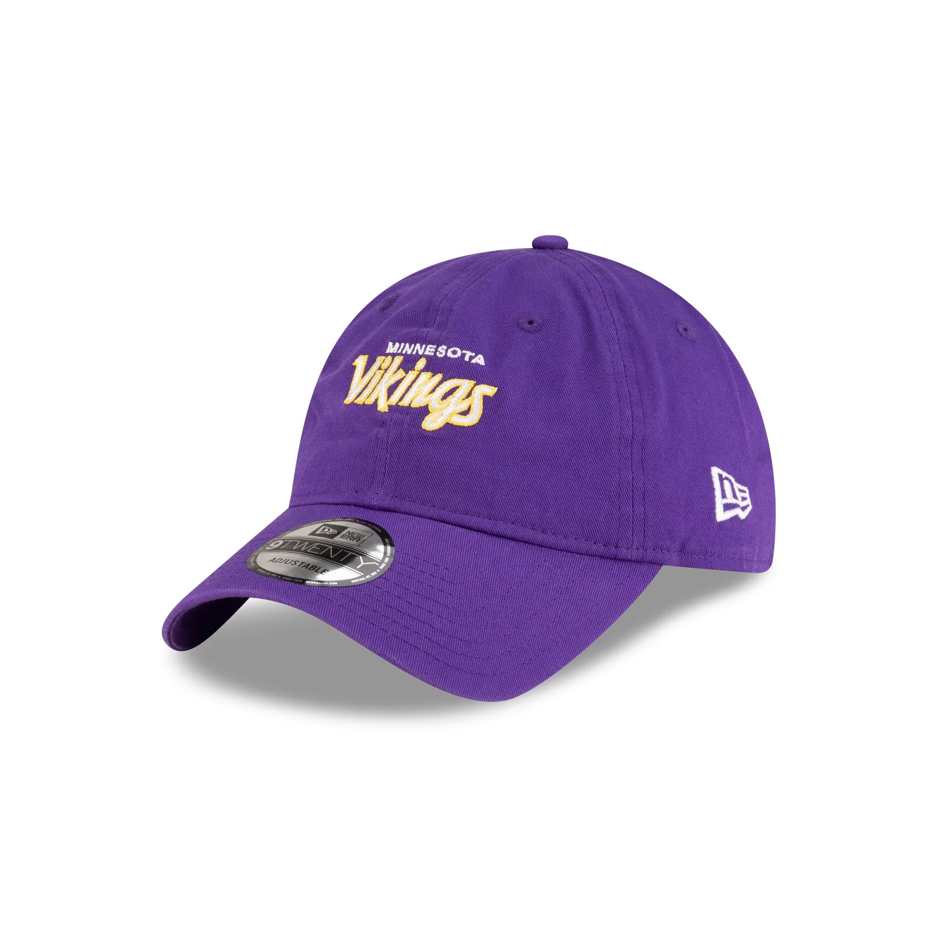 Minnesota Vikings Washed Script 9TWENTY Adjustable Hat