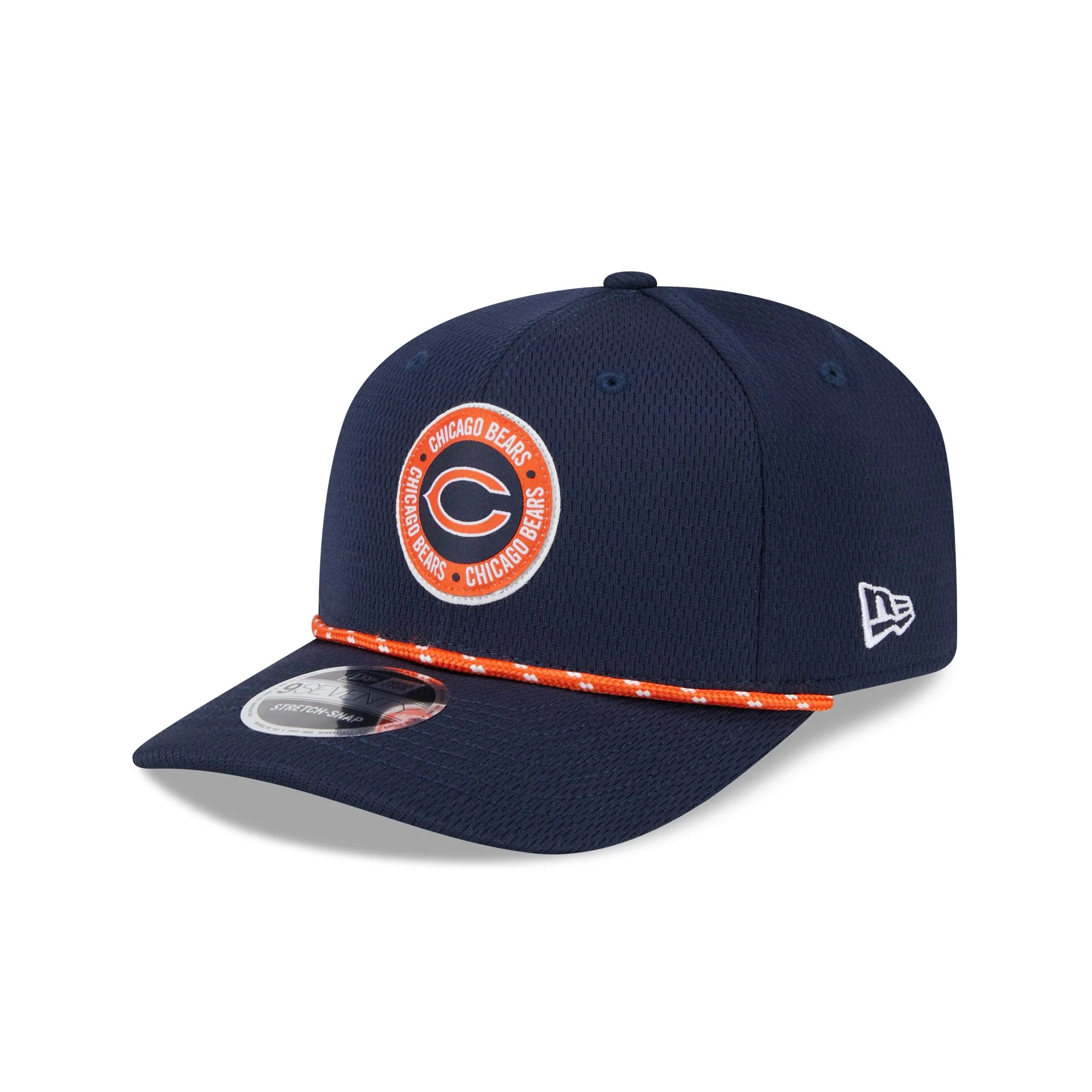 Chicago Bears 2024 Sideline 9SEVENTY Stretch-Snap Hat