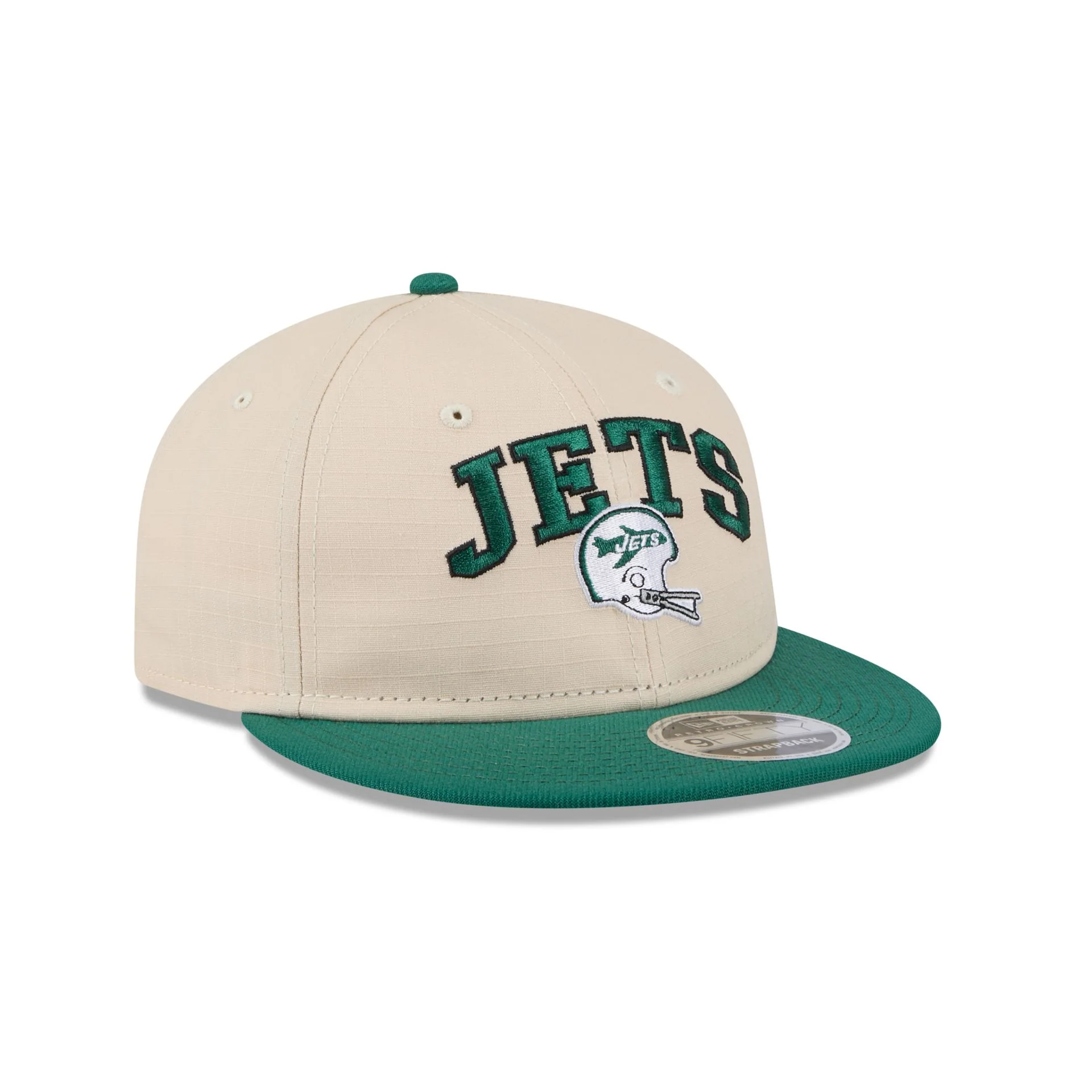 New York Jets Historic Helmet Retro Crown 9FIFTY Snapback Hat