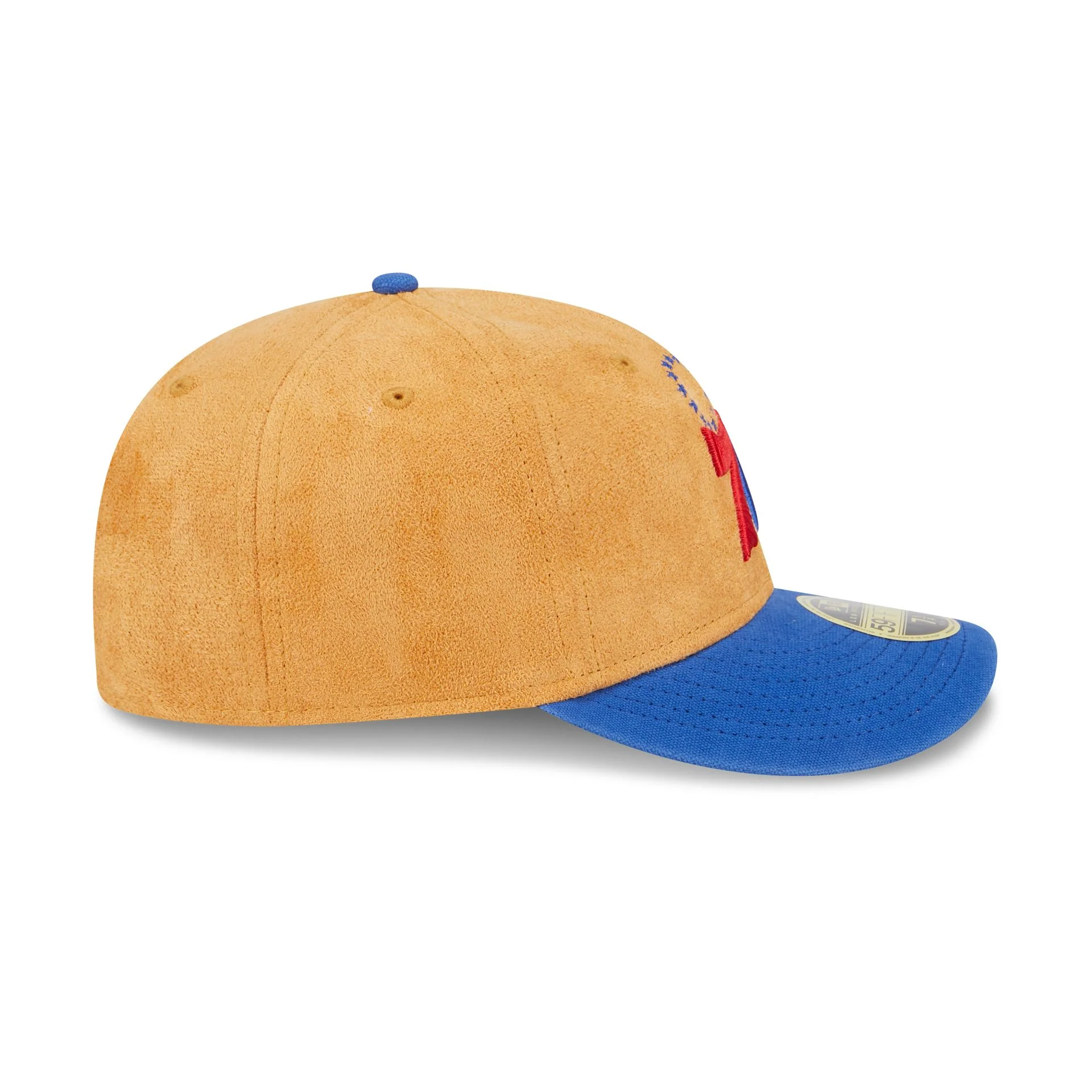 Philadelphia 76ers Tan Texture Low Profile 59FIFTY Fitted Hat
