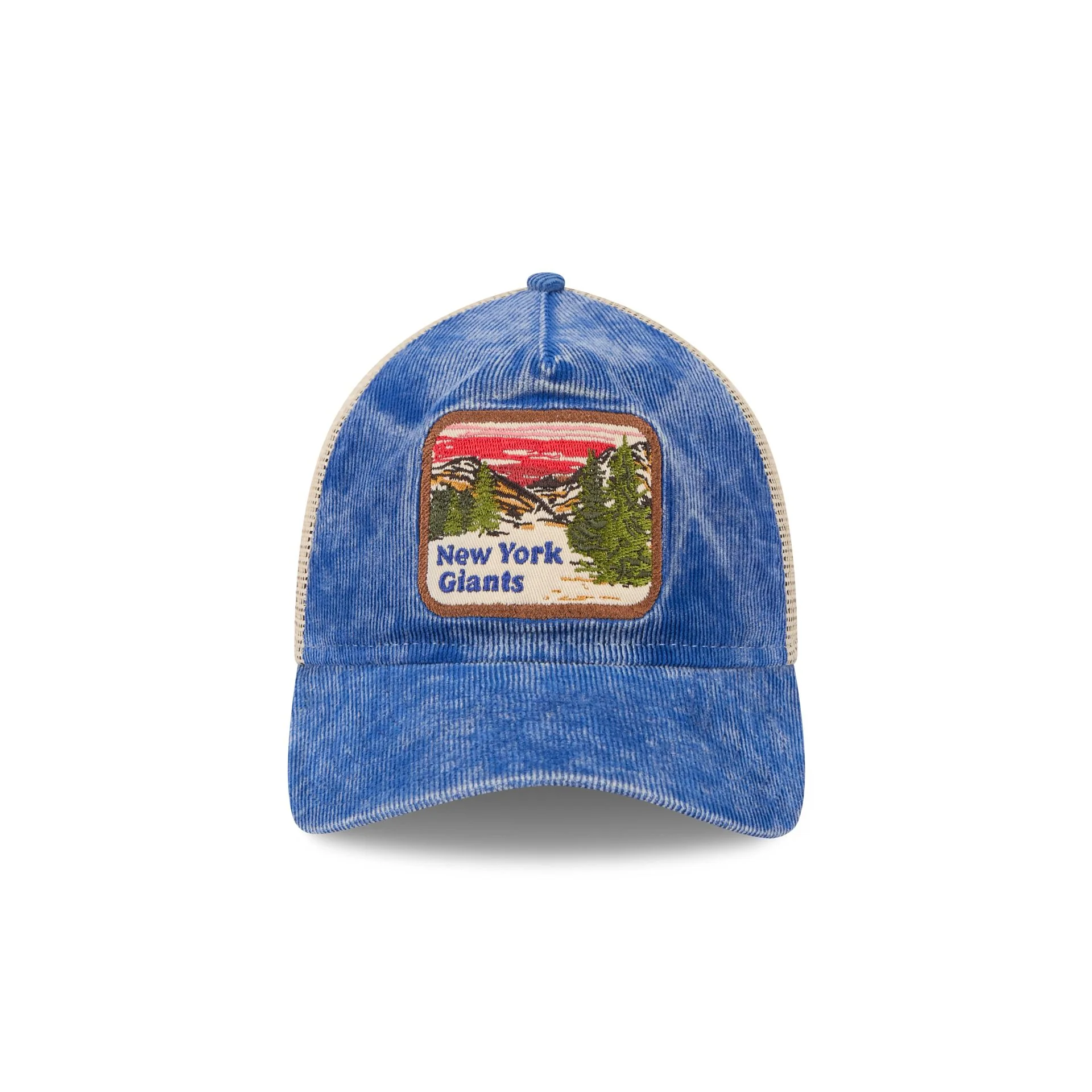 New York Giants Vintage Landscape 9TWENTY A-Frame Trucker Hat