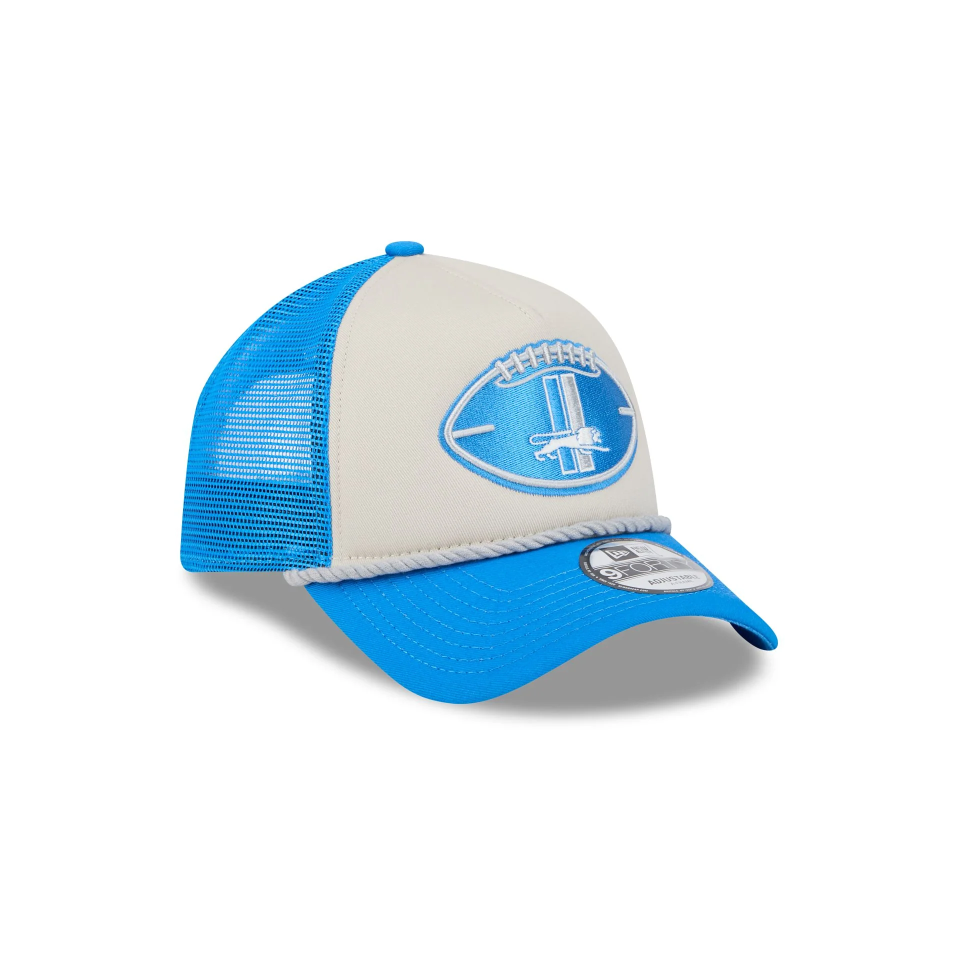 Detroit Lions 2024 Historic Sideline 9FORTY A-Frame Snapback Hat