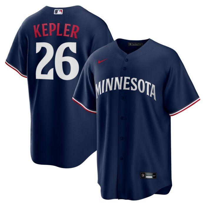 Men’s Minnesota Twins Max Kepler Nike Navy Alternate Replica Jersey