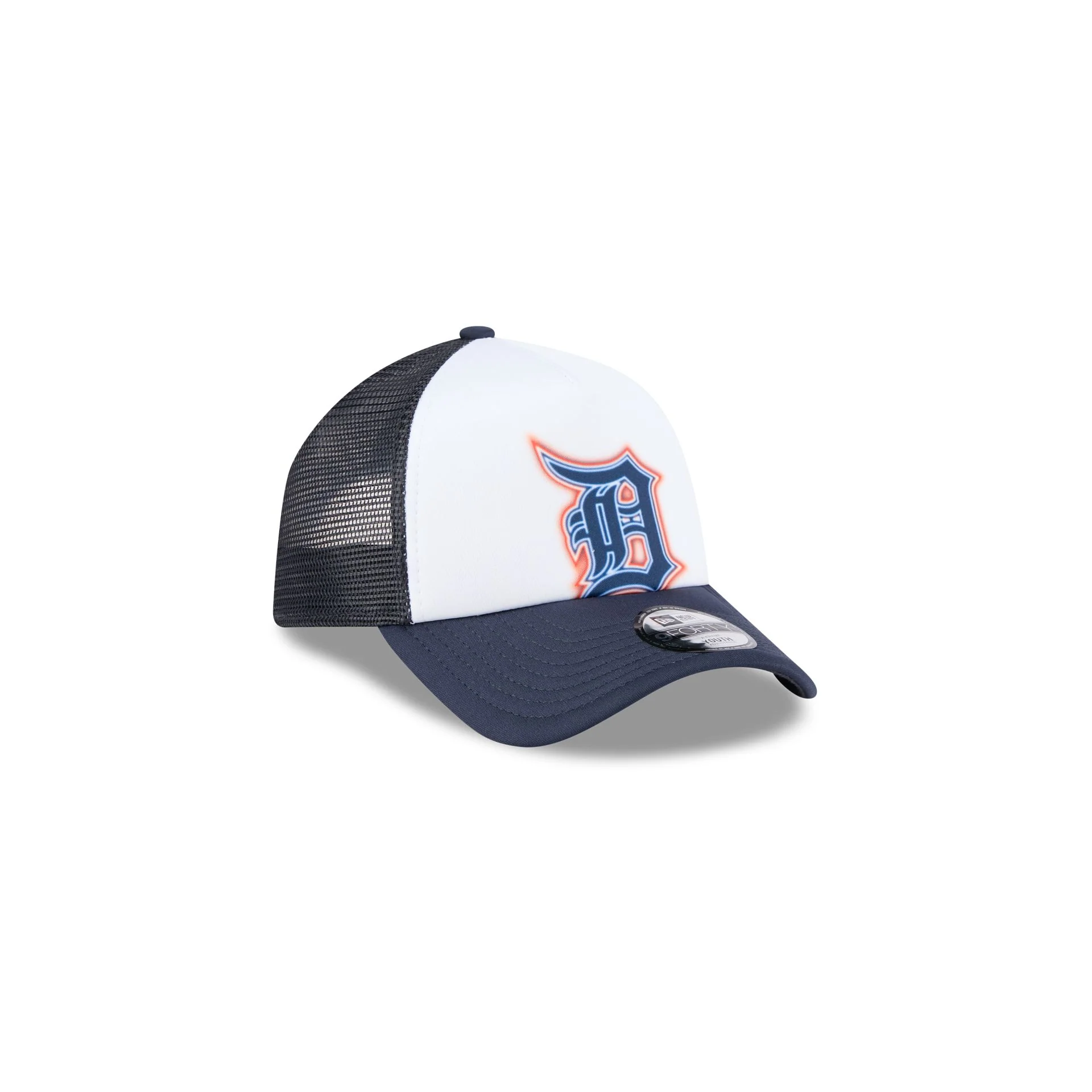 Detroit Tigers Kids Painted 9FORTY A-Frame Trucker Hat