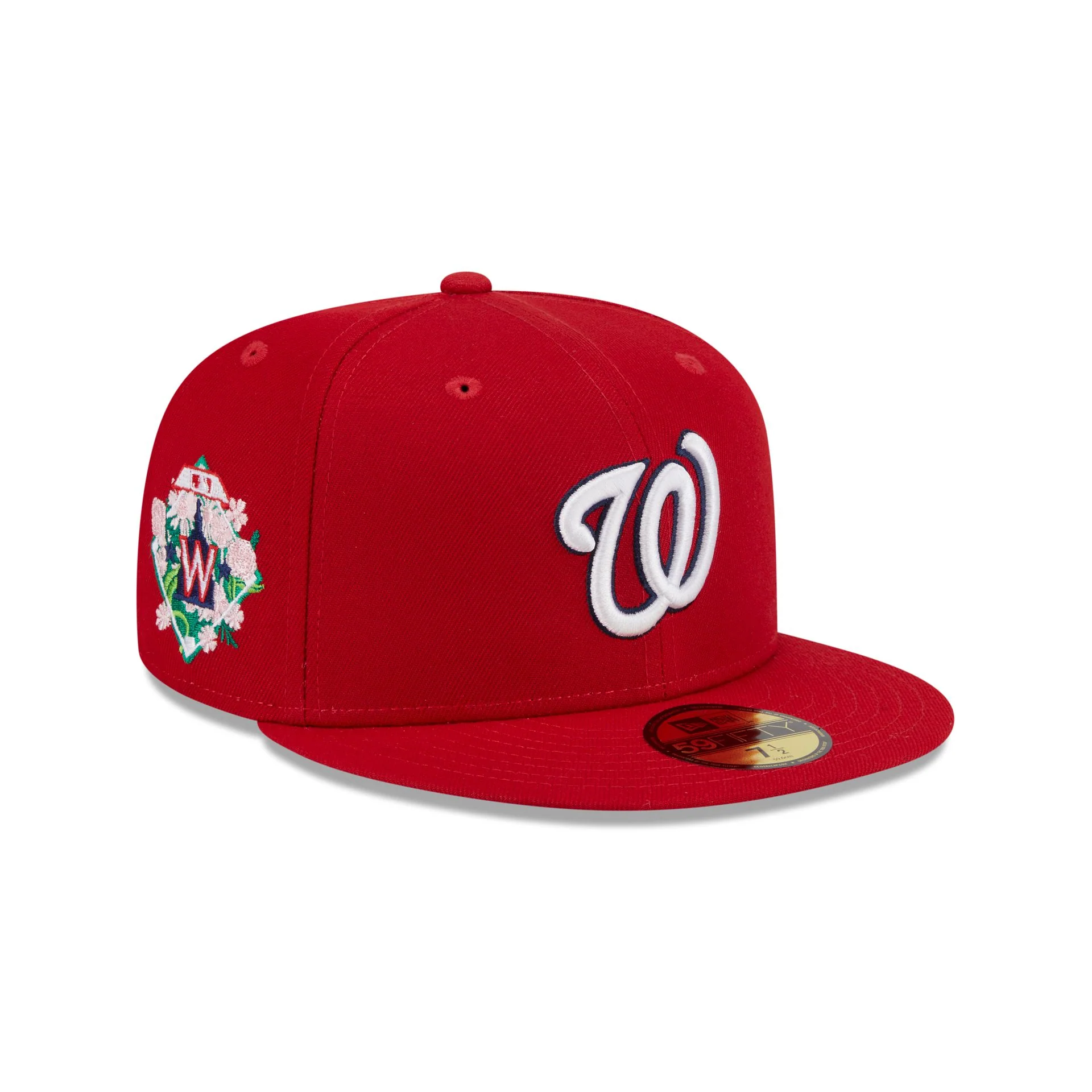 Washington Nationals Floral Undervisor 59FIFTY Fitted Hat